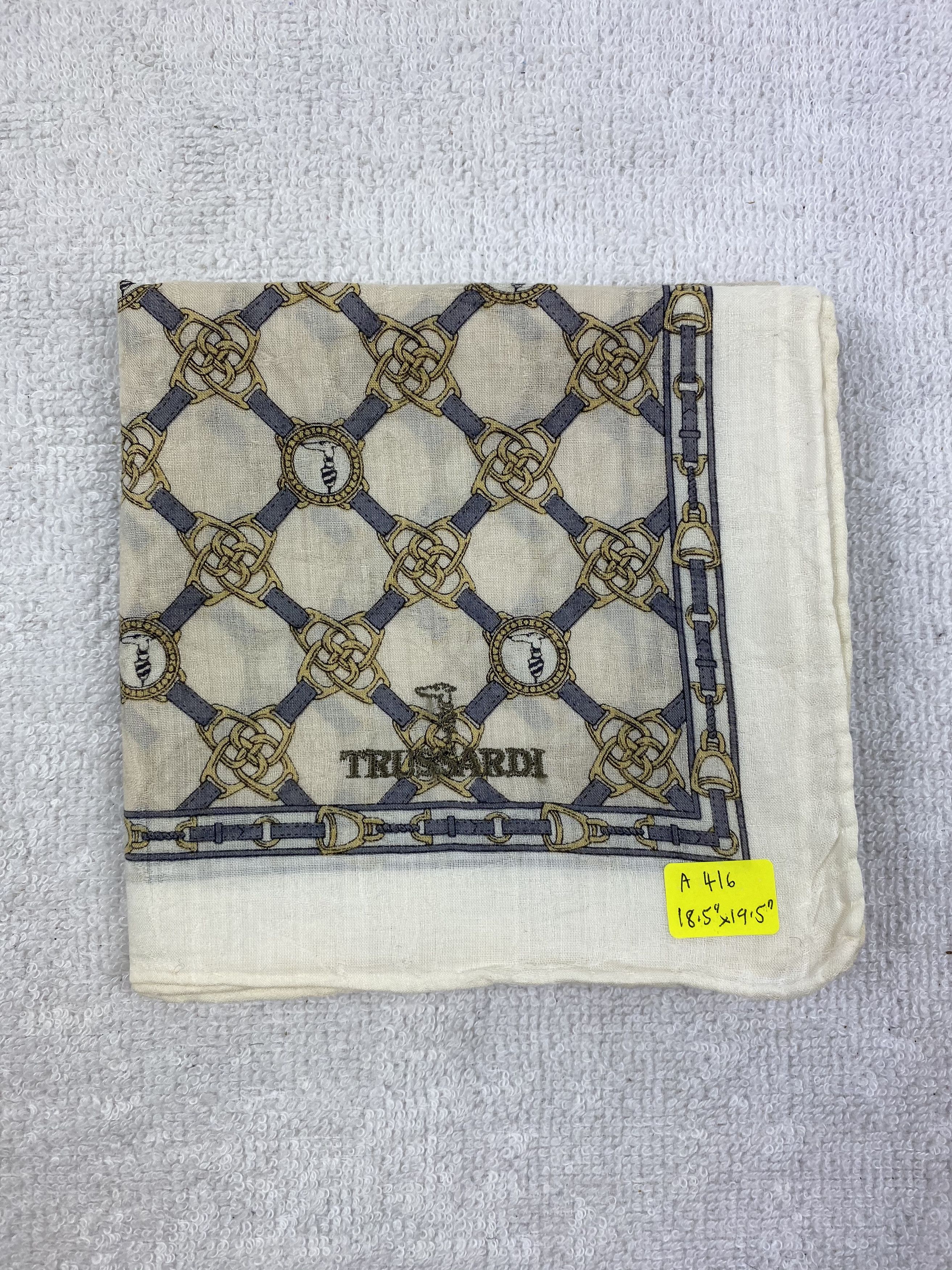 Trussardi × Vintage Trussardi Handkerchief / Bandana / Neckerchief Size ONE SIZE - 6 Thumbnail