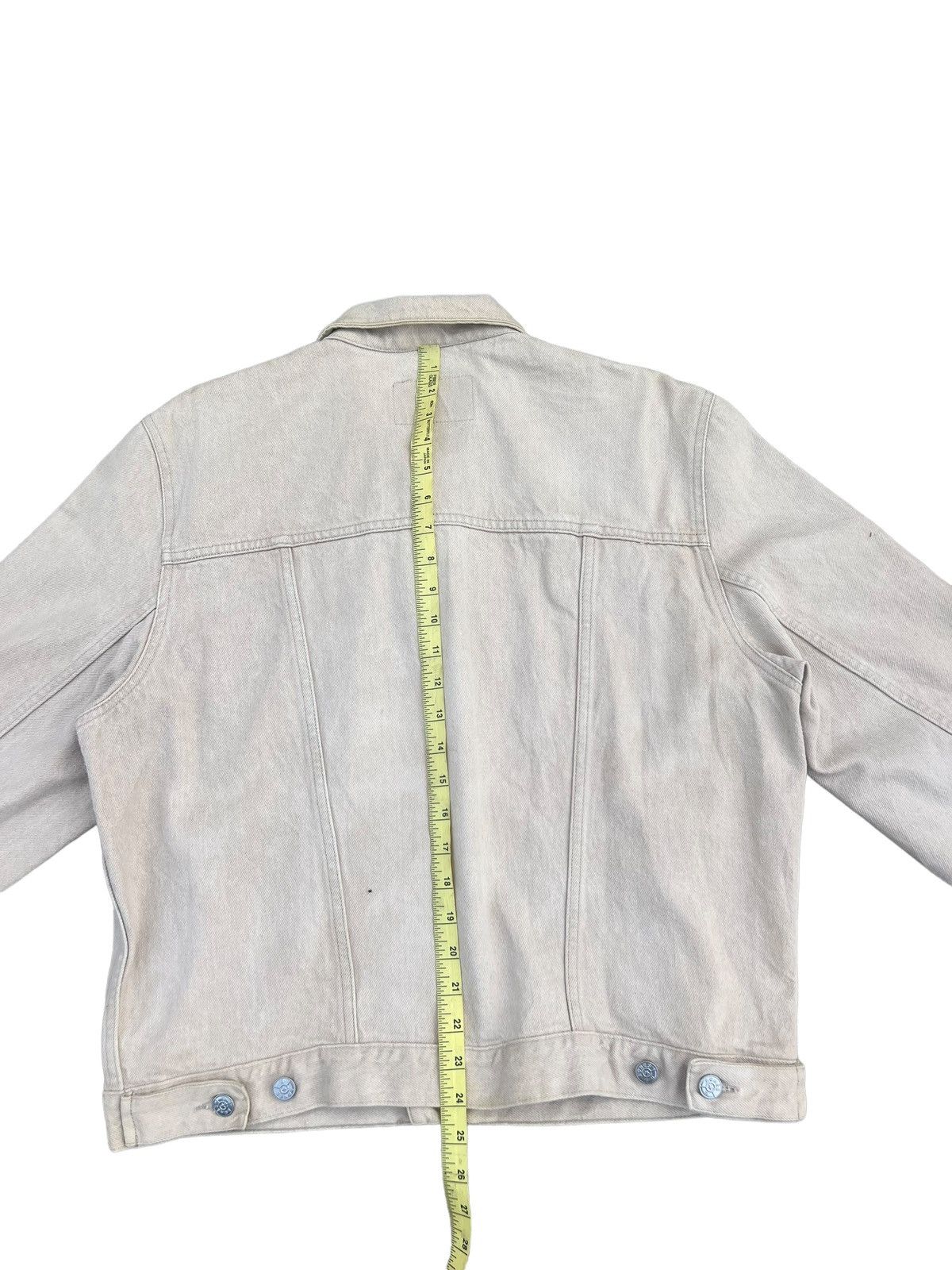 Vintage × agnes b. Vintage 90s Agnes B. Homme Paris Denim Trucker Jacket Size US M / EU 48-50 / 2 - 19 Thumbnail