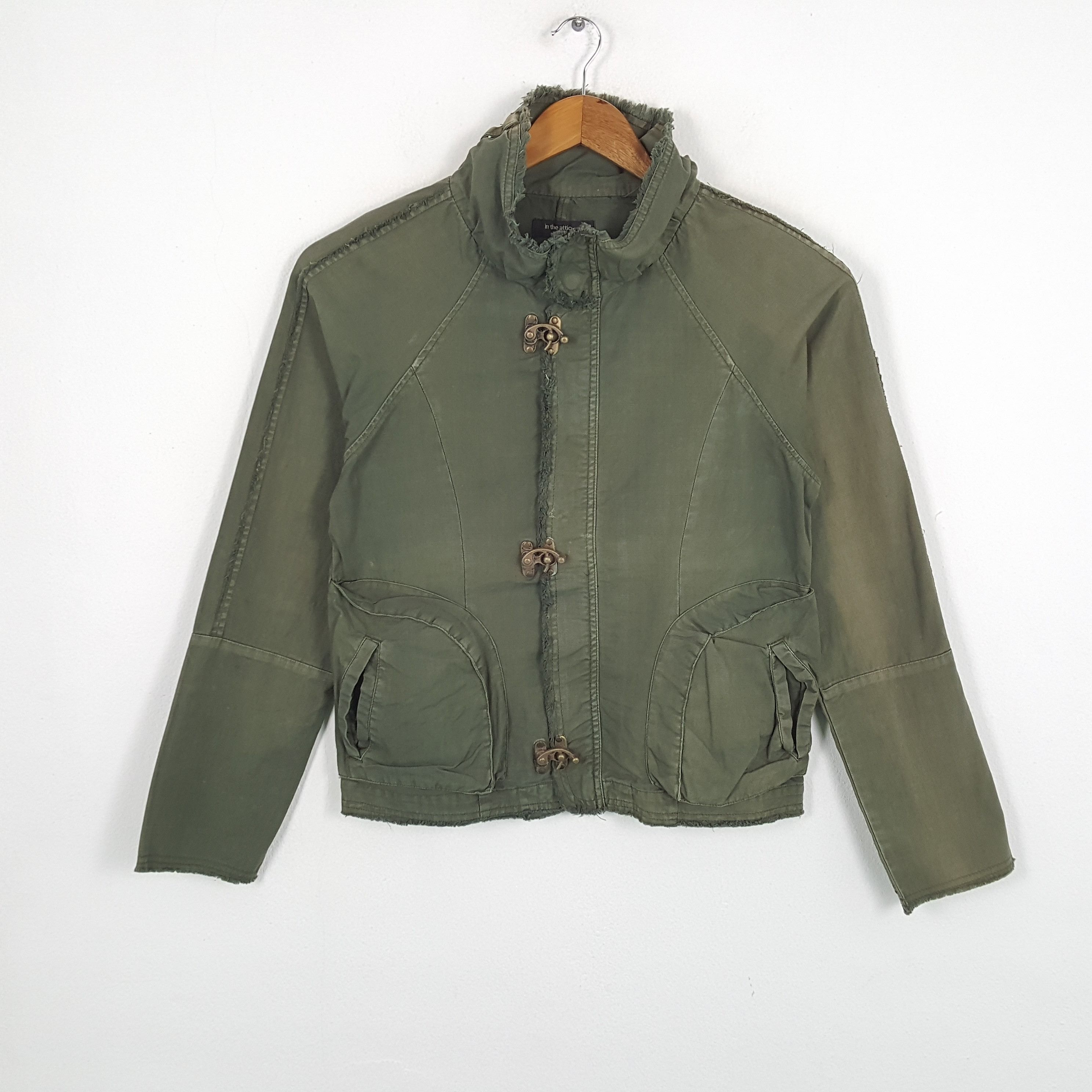 In The Attic × Japanese Brand × Vintage Vintage IN THE ATTIC HOMME Japanese Punk Style Jacket Size US S / EU 44-46 / 1 - 1 Thumbnail