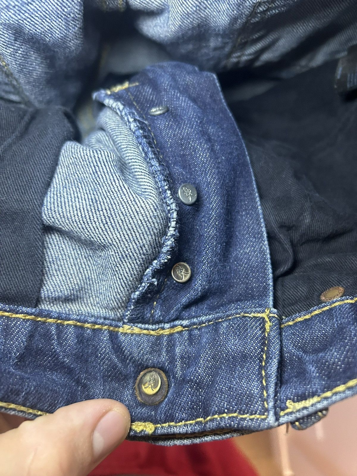 Allsaints All Saints faded blue jeans Size US 31 - 14 Thumbnail