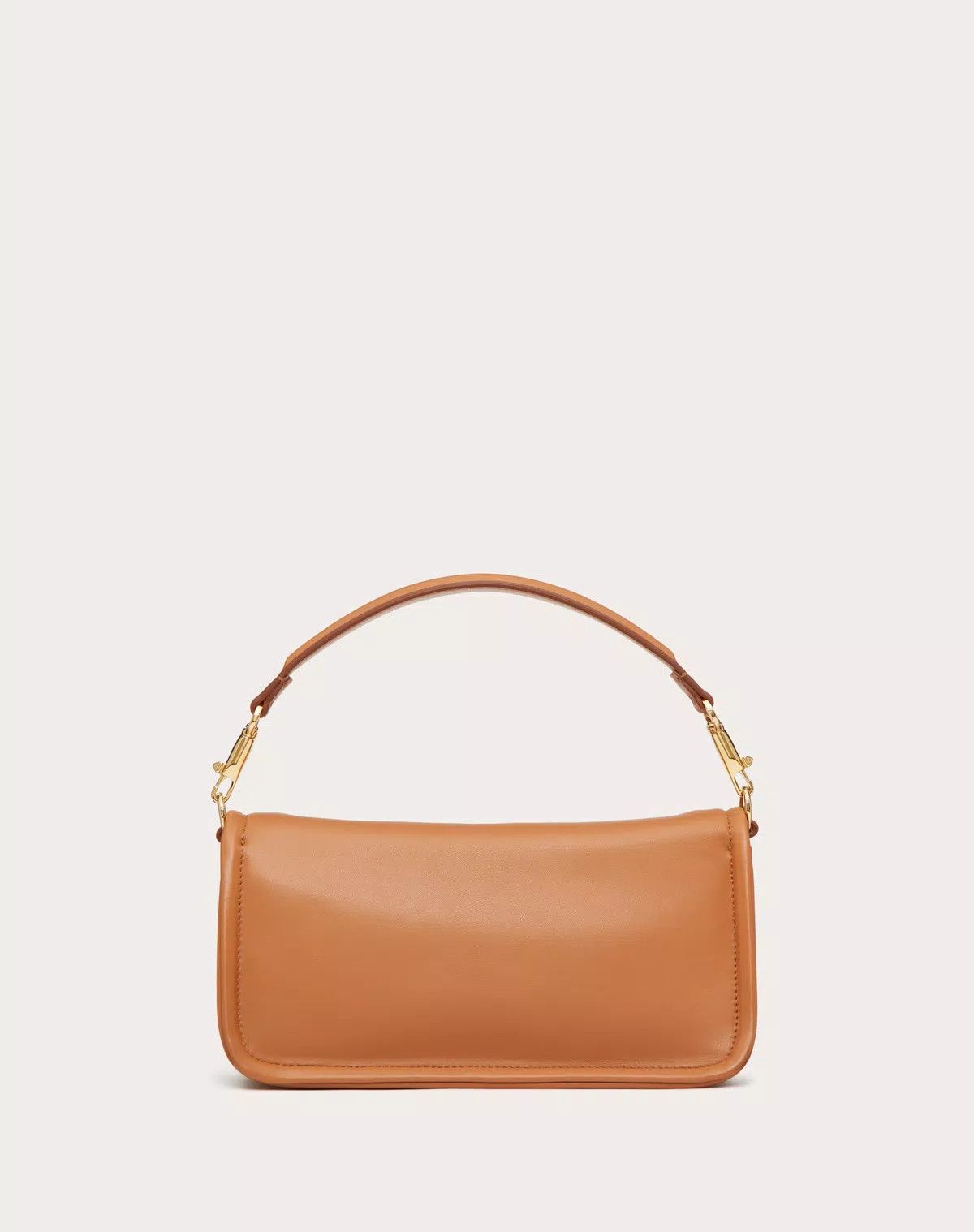 Valentino oc11z0725 Size:OS/Nappa Leather Shoulder Bag in Almond Beige Size ONE SIZE - 3 Thumbnail