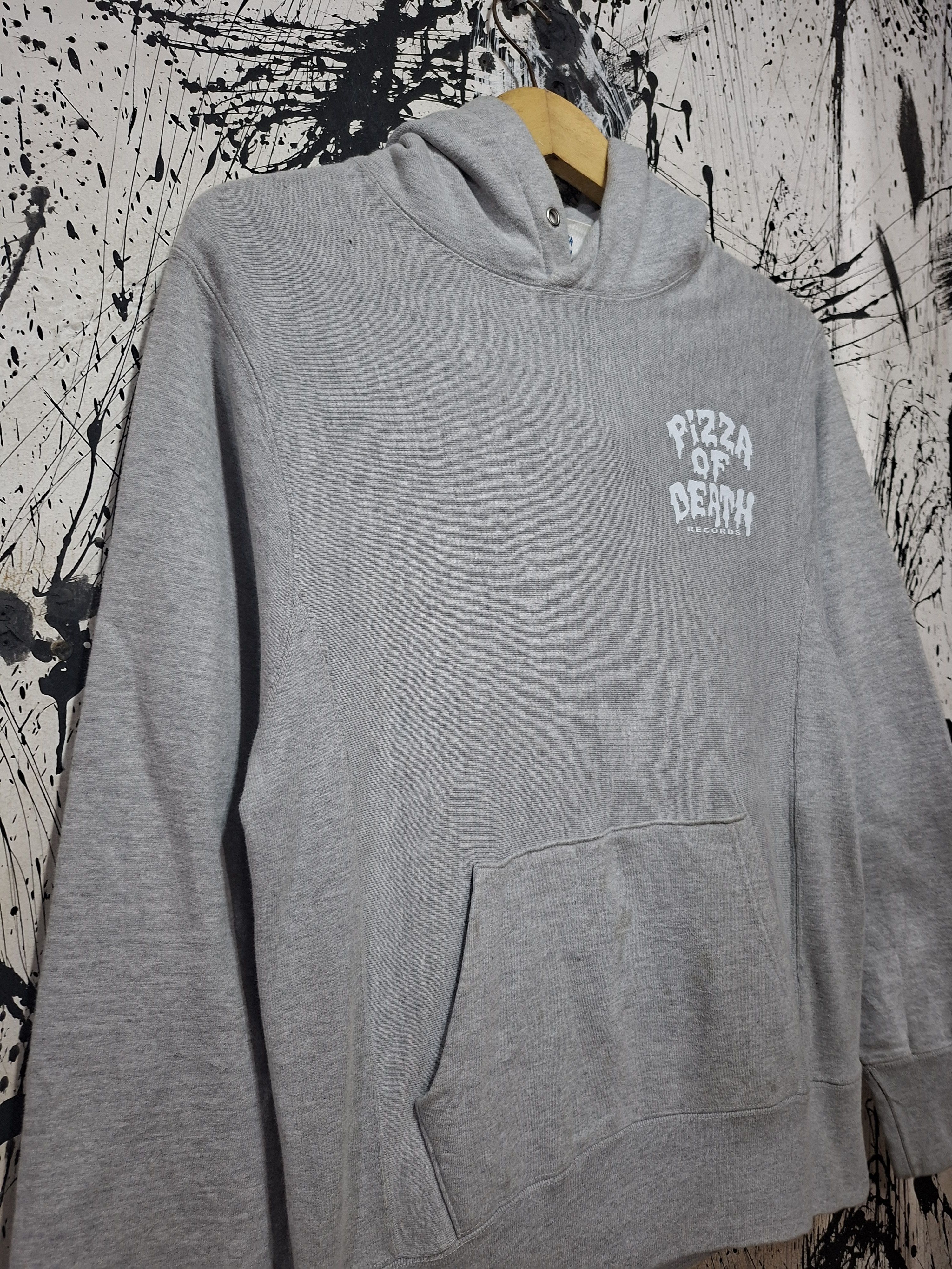 Japanese Brand PIZZA OF DEATH RECORDS MERCHANDISE REVERSWIFT HOODIE Size US S / EU 44-46 / 1 - 5 Thumbnail