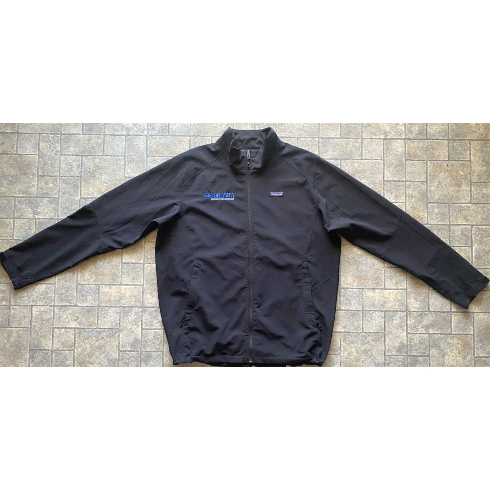 Patagonia Patagonia Jacket Full Zip Men XL Black Embroidery Worn Wear Embroidered? Size US XL / EU 56 / 4 - 2 Thumbnail