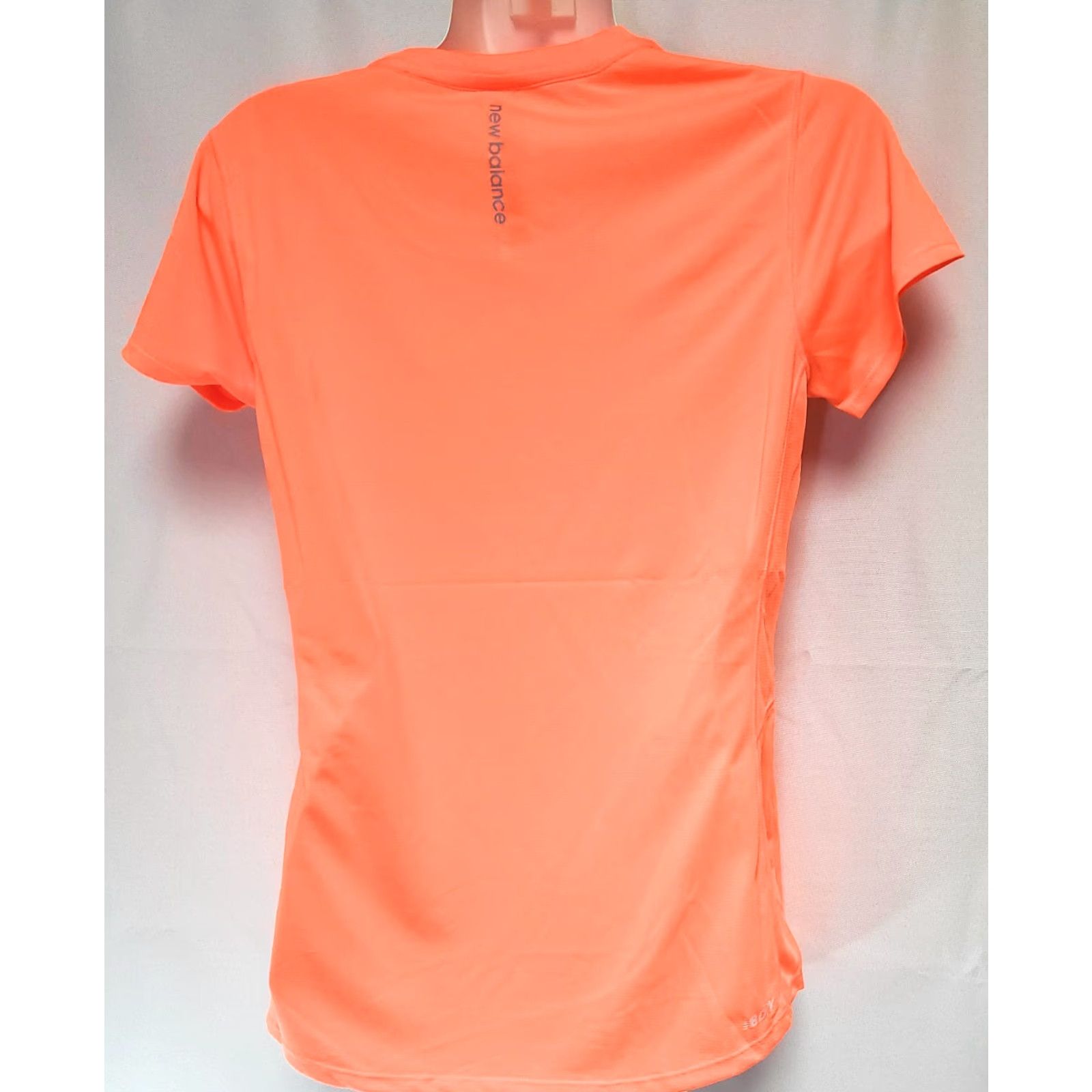 New Balance Womens New Balance Accelerate Shirt Short Sleeve NB DRY Orange 100% Polyester Athletic activewear Size S Women Size S / US 4 / IT 40 - 2 Thumbnail