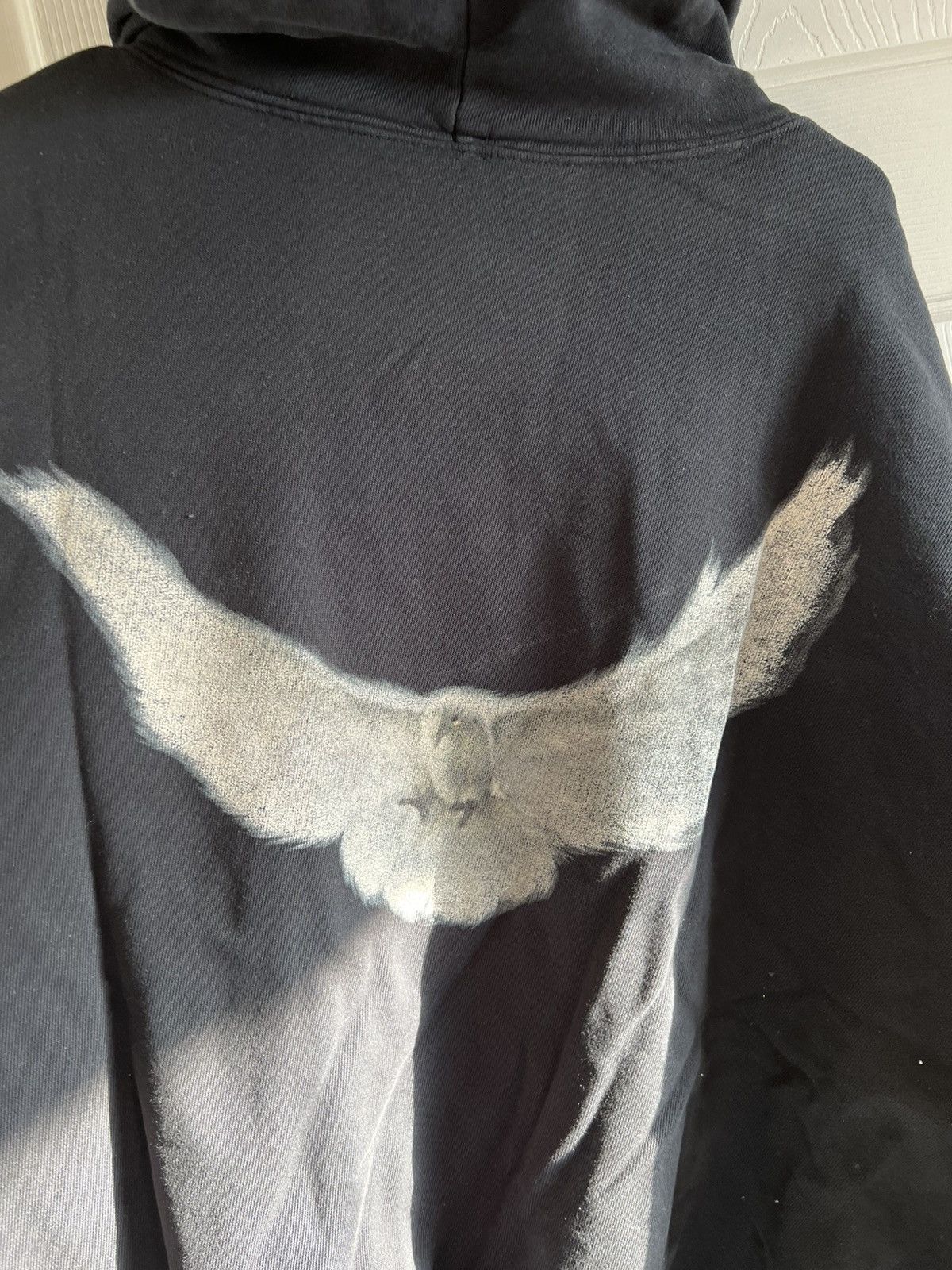 Balenciaga × Gap × Yeezy Imperfect Washed Black YZY Yeezy Gap Balenciaga Dove Hoodie Size US L / EU 52-54 / 3 - 3 Thumbnail