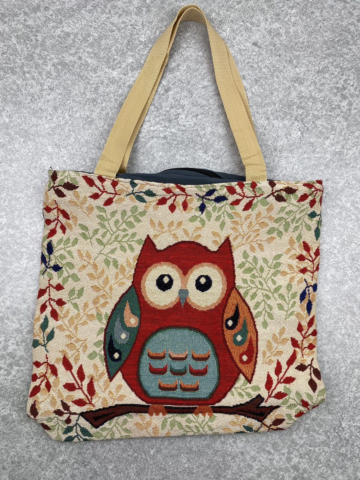 Japanese Brand Owl Streetwear Totebag B153 Size ONE SIZE - 3 Thumbnail