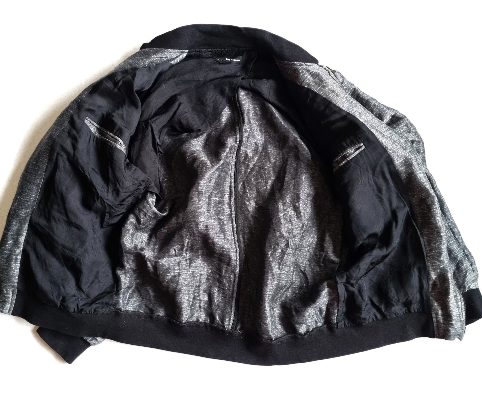 The Kooples The Kooples Linen / Silk Bomber Jacket Size US M / EU 48-50 / 2 - 3 Thumbnail