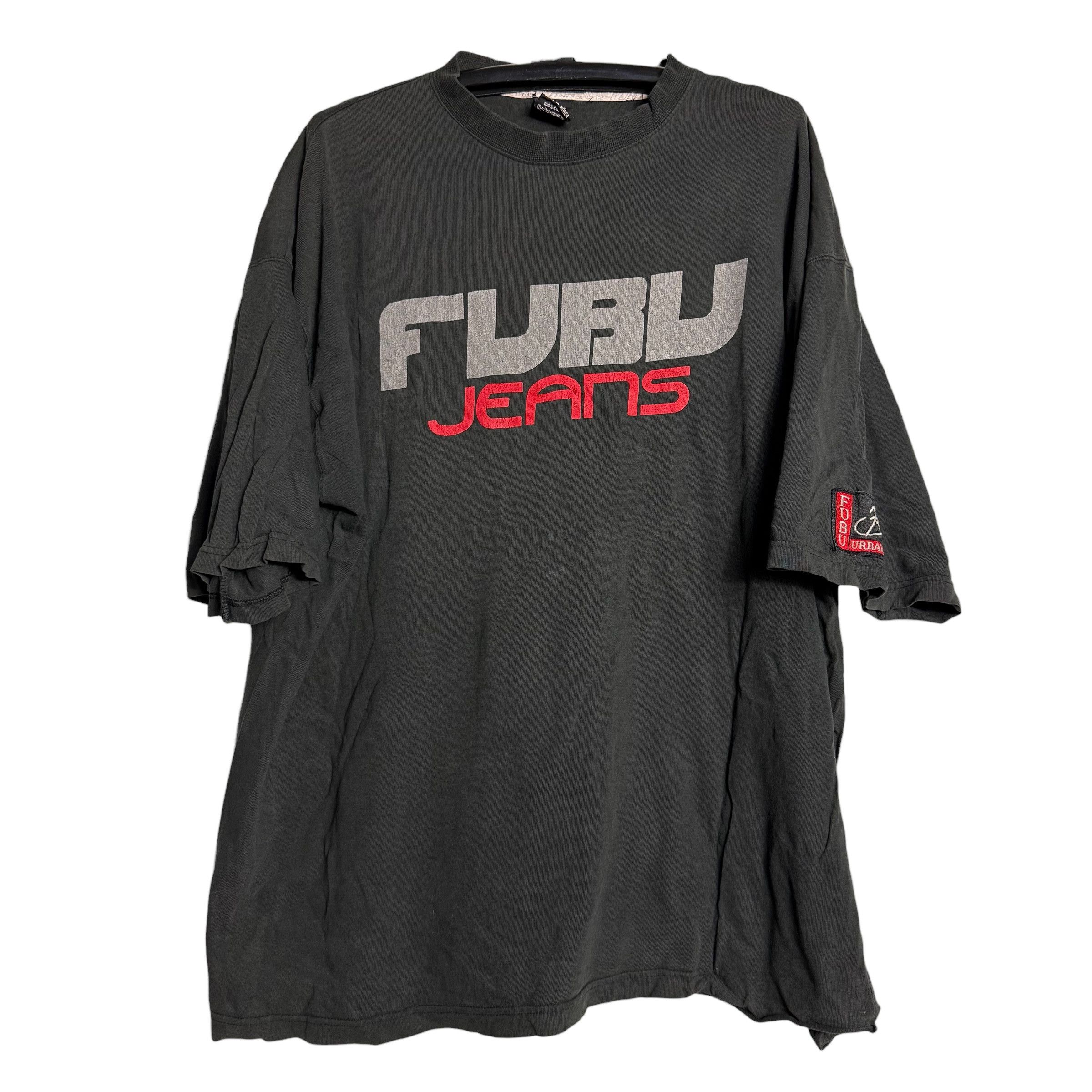 Fubu 🔥RARE🔥Vintage Fubu Jeans Oversized T-shirt Size US XL / EU 56 / 4 - 1 Thumbnail