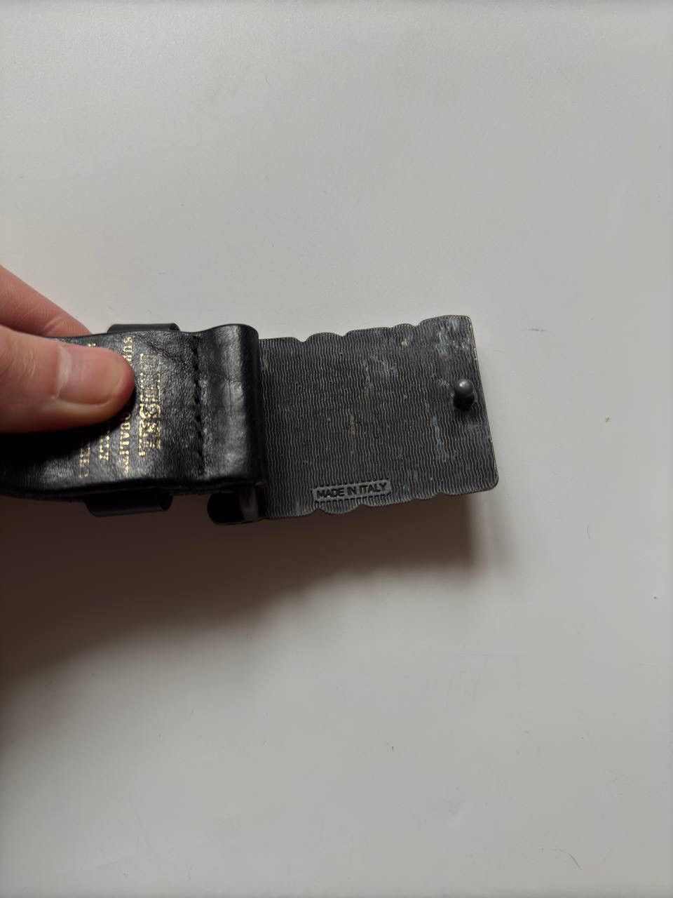 Diesel Vintage DIESEL Leather Belt made in Italy 117 cm Size ONE SIZE - 3 Thumbnail