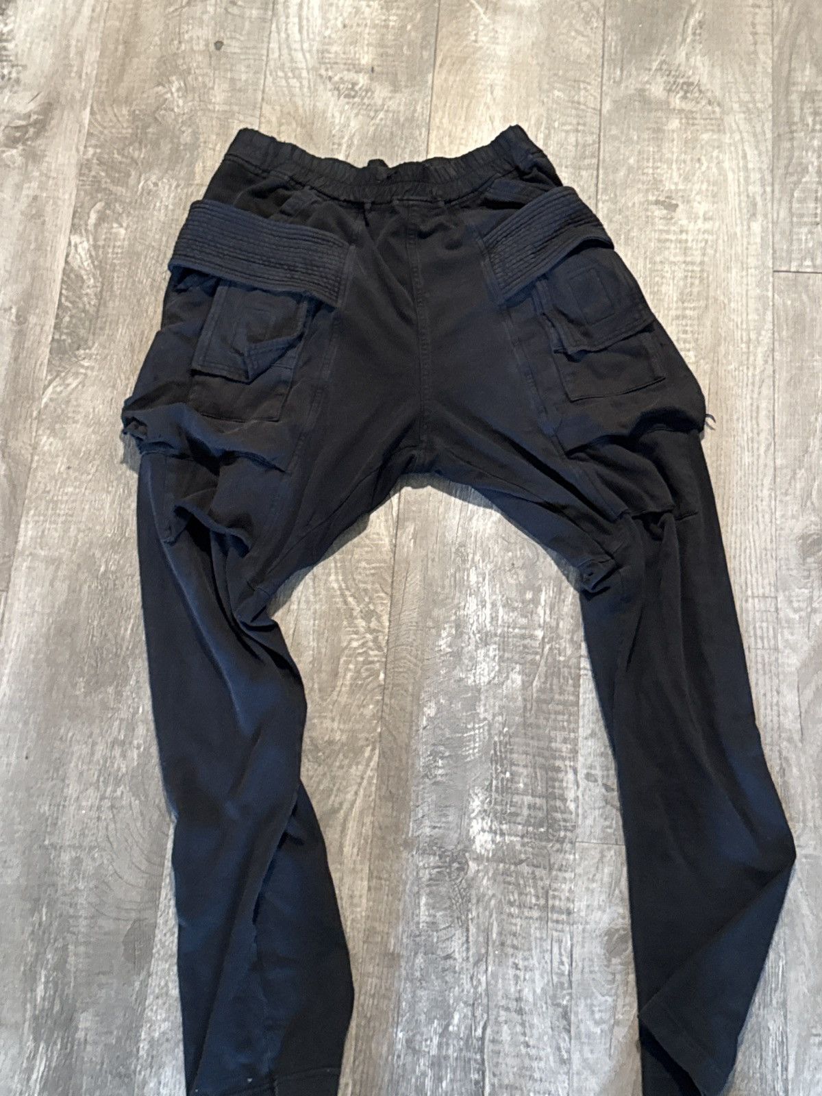 Rick Owens Rick Owens “Creatch Cargo Drawstring” Size US 32 / EU 48 - 2 Thumbnail