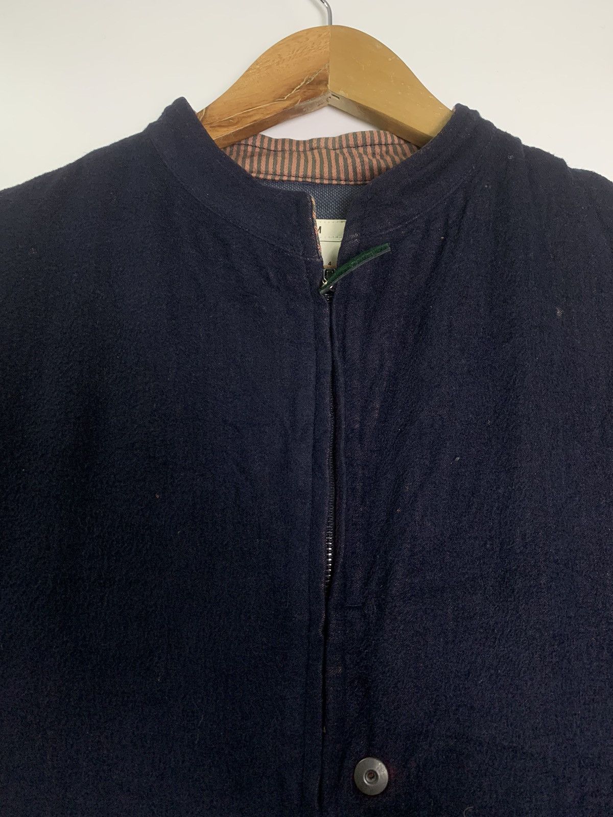 Japanese Brand Ppcm zipper crop jacket Size US L / EU 52-54 / 3 - 4 Thumbnail