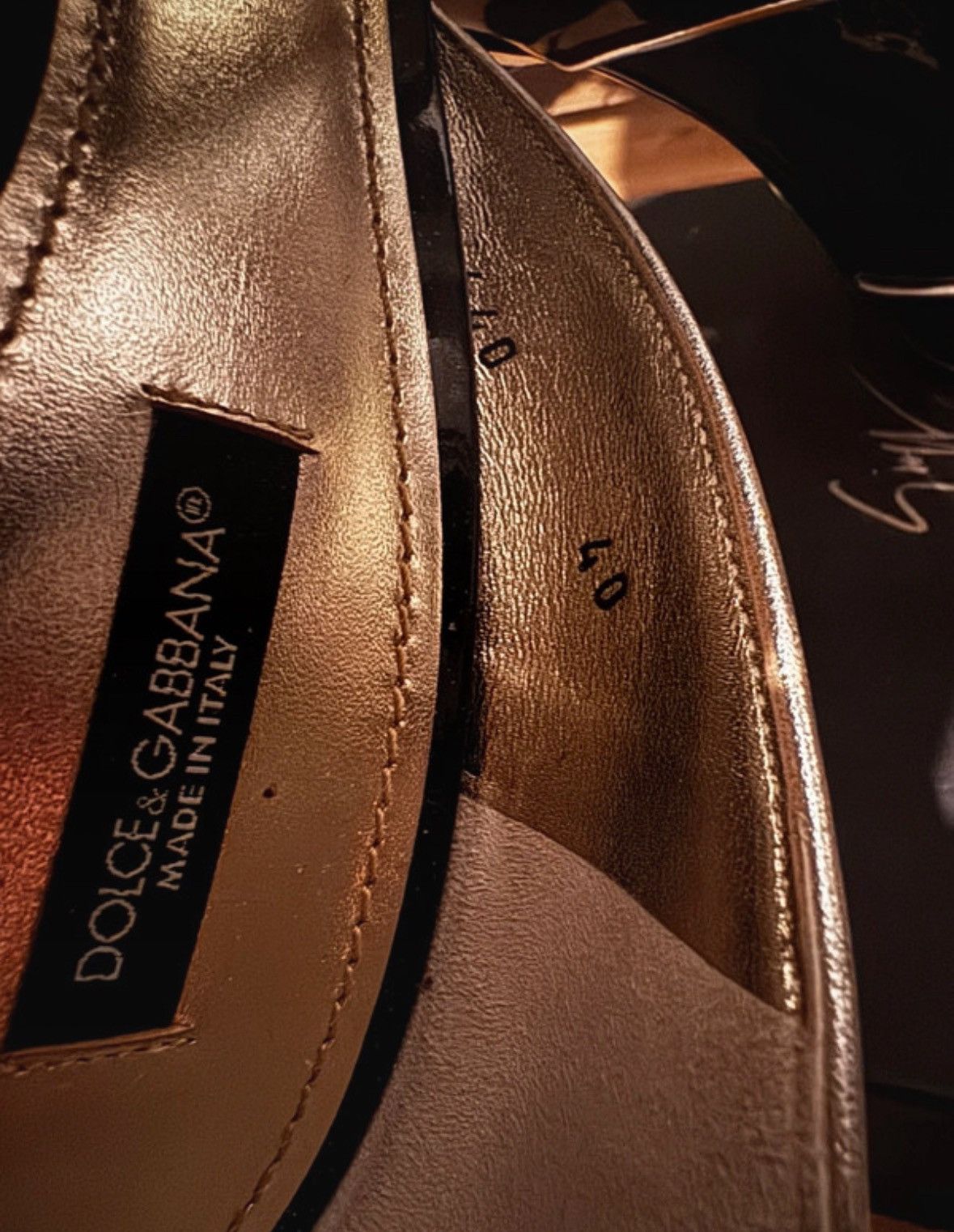 Dolce & Gabbana Vintage Dolce&Gabanna 2000’s Court Pumps Size US 10 / IT 40 - 6 Thumbnail