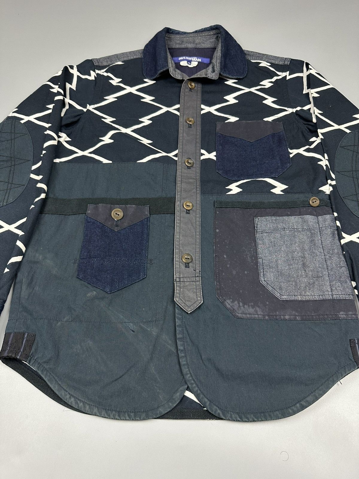 Comme des Garcons Rare Junya Watanabe Man Comme Des Garçons Tactical Patchwork Size US XS / EU 42 / 0 - 4 Thumbnail