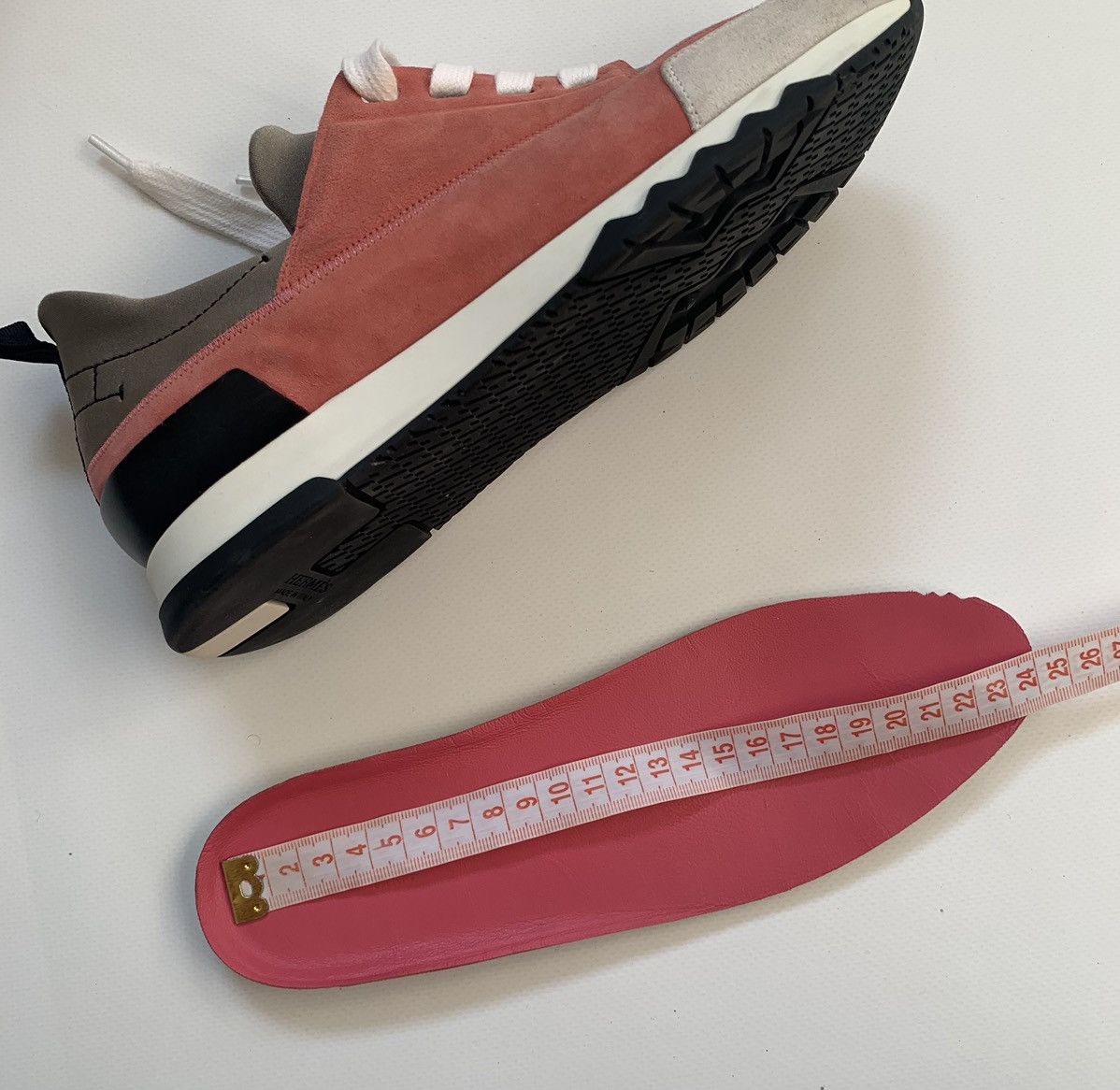 Hermes stadium low top sneakers