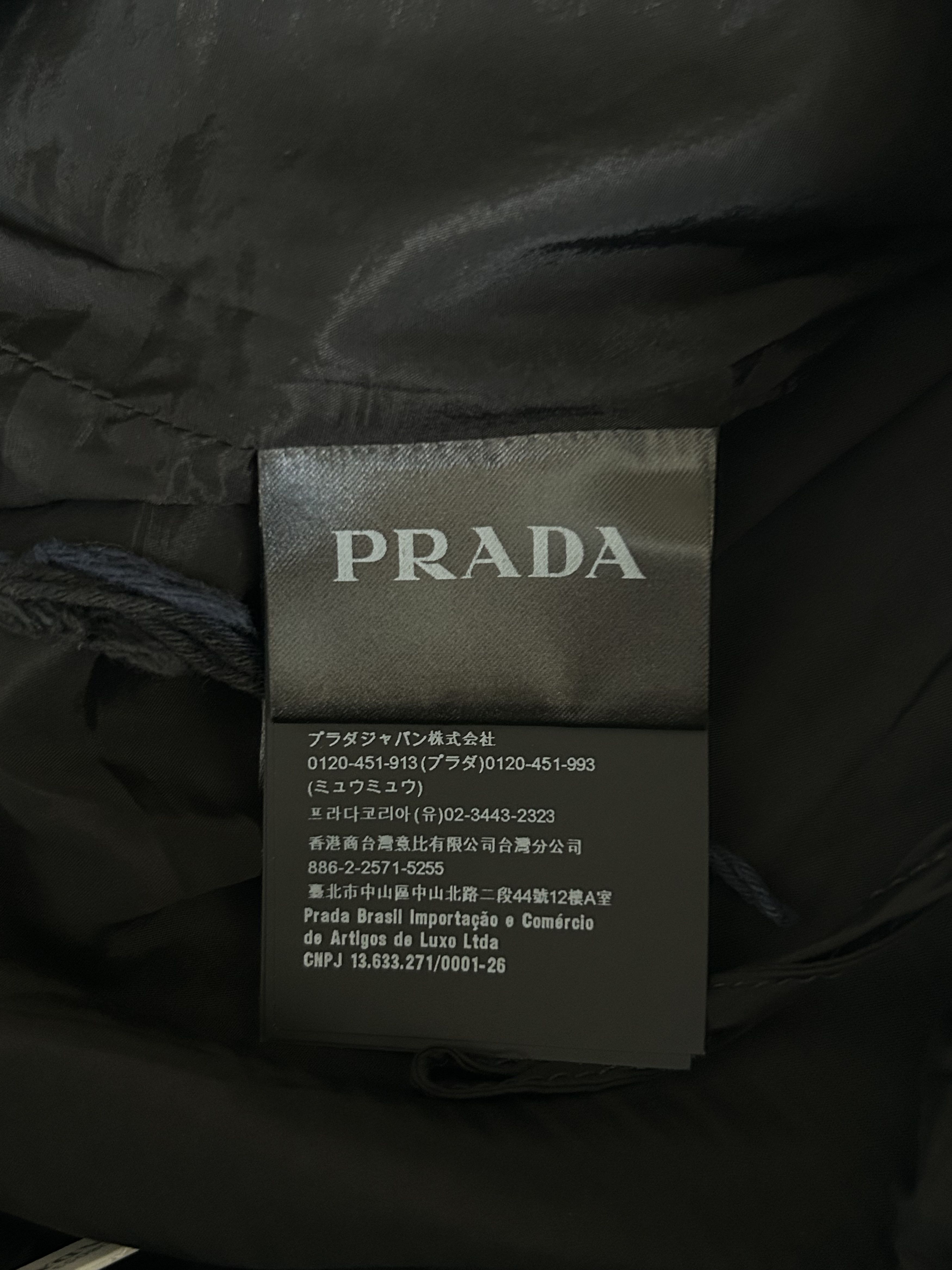 Prada Prada Black Logo Shorts Size US 30 / EU 46 - 4 Thumbnail