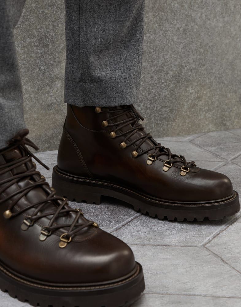 Brunello Cucinelli o1w1db10924 Boot in Coffee Size US 10 / EU 43 - 3 Thumbnail