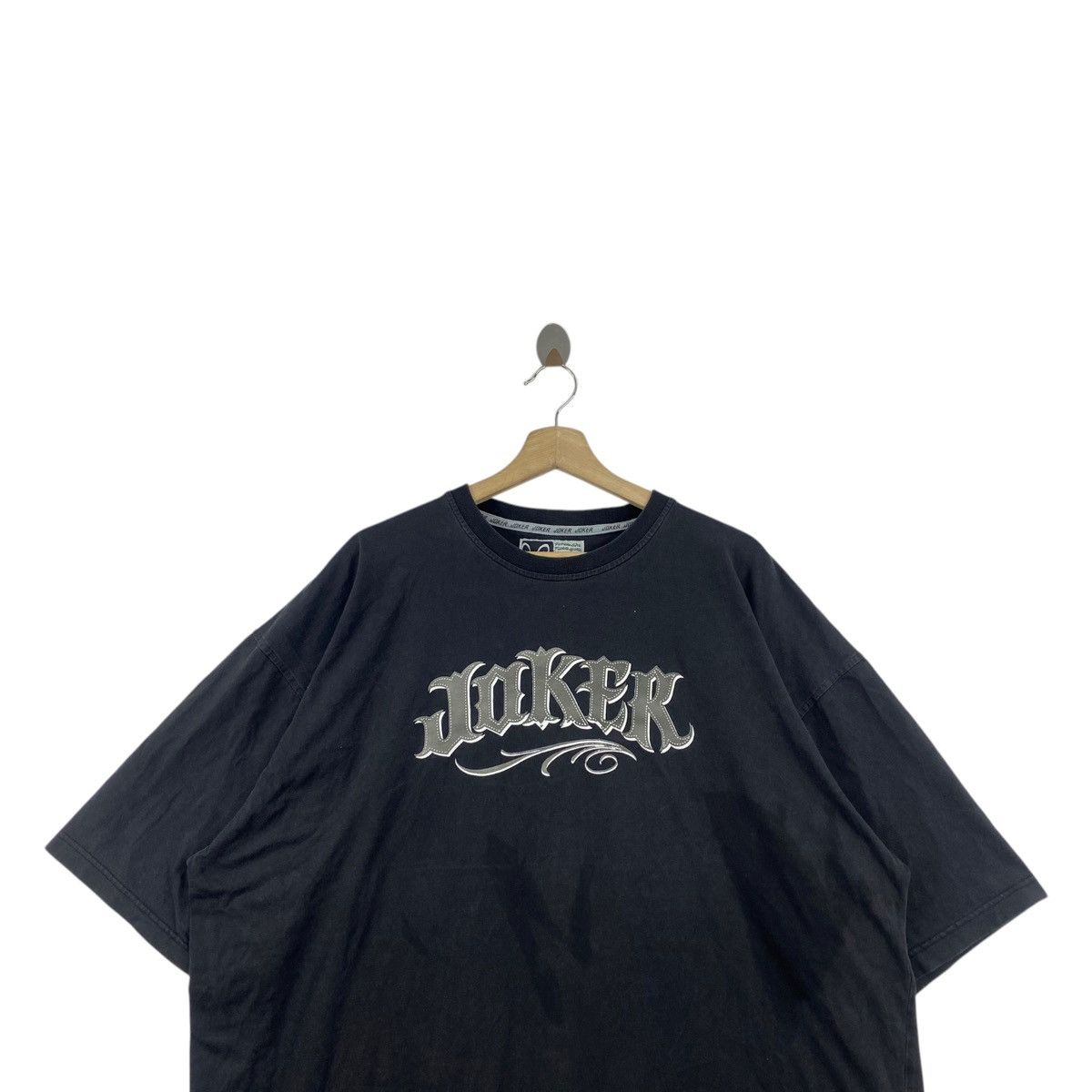 Vintage Vintage JOKER Hip Hop Streetwear Rap Brand Print Black Size US XXL / EU 58 / 5 - 2 Thumbnail
