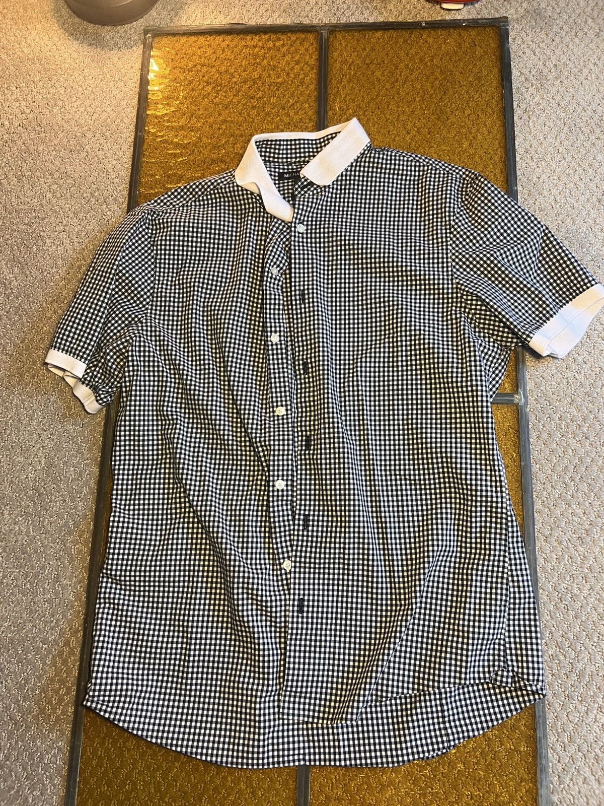 Michael Kors Michael Kors Slim Fit Button-Up Size US M / EU 48-50 / 2 - 1 Thumbnail