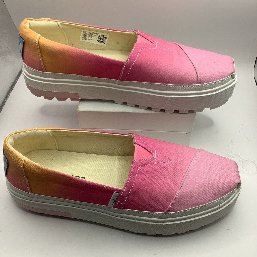 Toms Women's TOMS Slip On Sneakers, Size 7.5, Pink Ombre Size US 7.5 / IT 37.5 - 1 Thumbnail