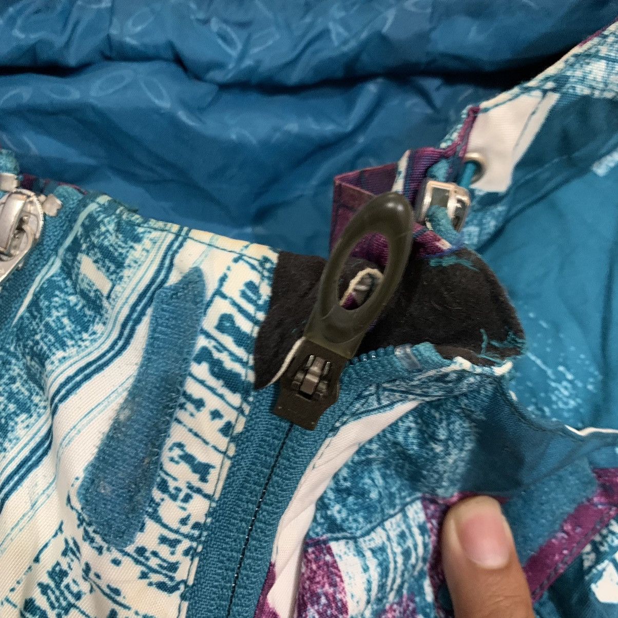 Oakley × Vintage Rare Oakley AOP Snow Jacket Size US XL / EU 56 / 4 - 4 Thumbnail