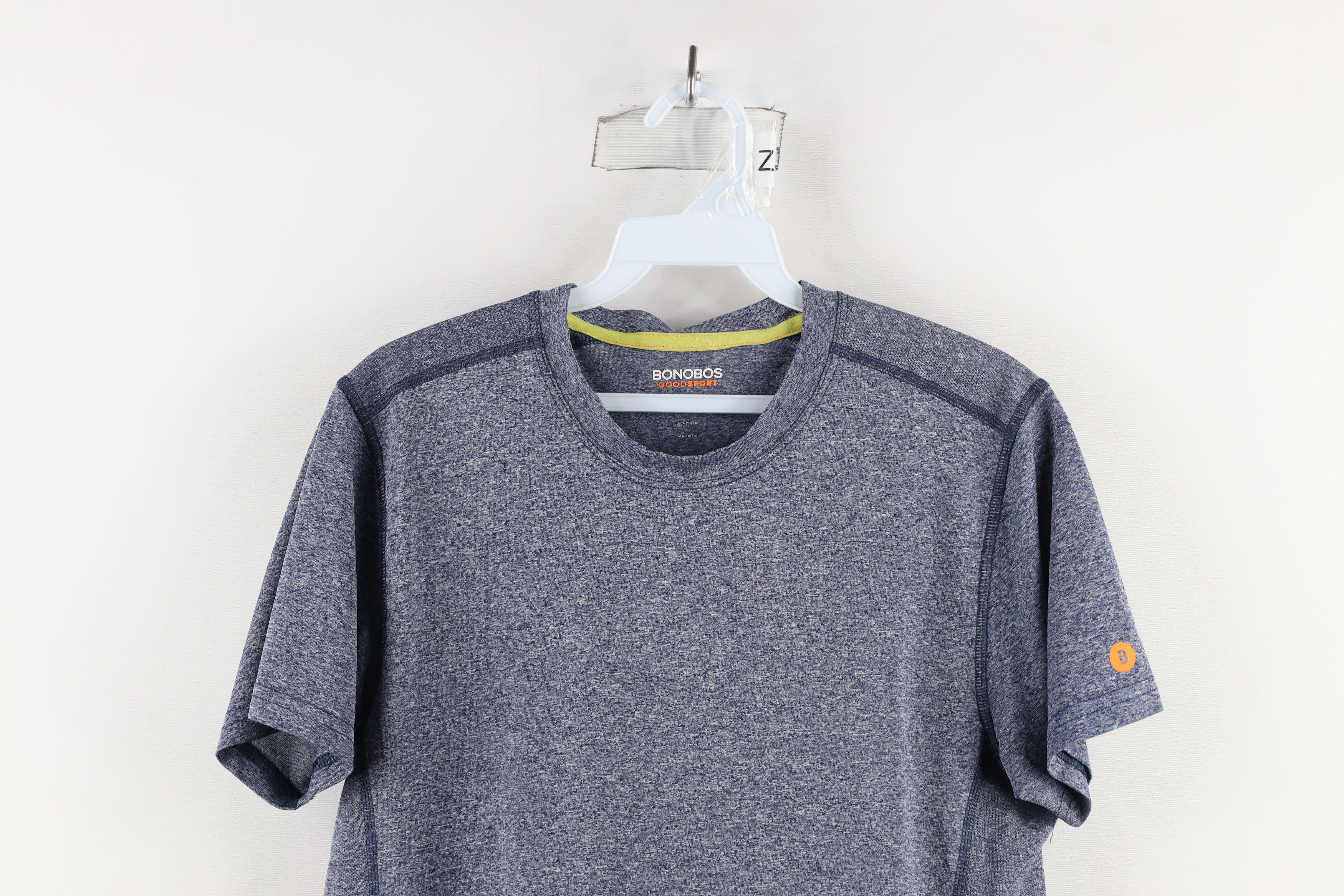 Bonobos × Vintage Bonobos Good Sport Knit Training Gym Running T-Shirt Blue Size US S / EU 44-46 / 1 - 2 Thumbnail