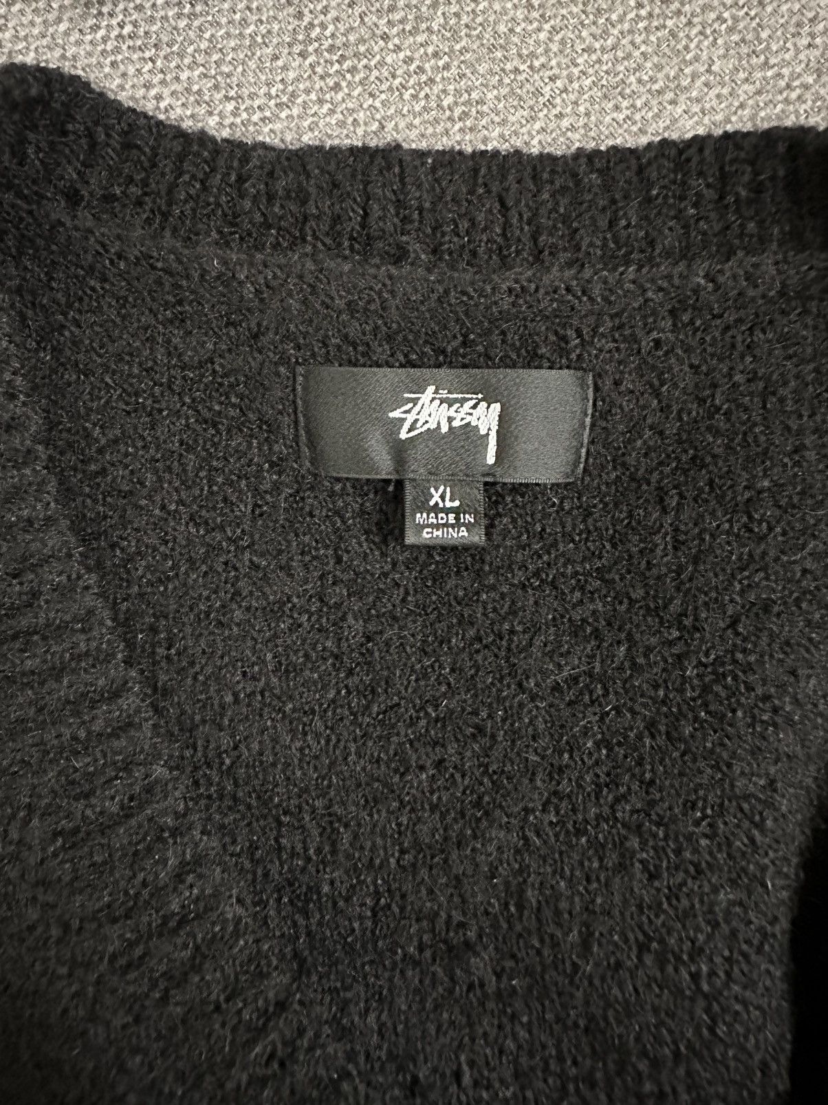 Stussy Stussy Striped Mohair Sweater Vest Size US XL / EU 56 / 4 - 3 Thumbnail