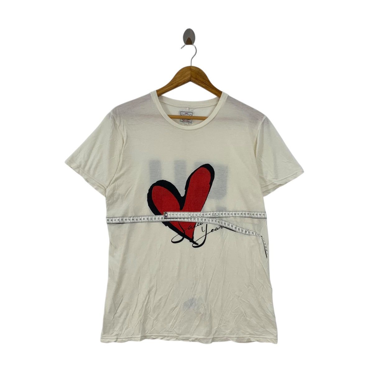 Beams Plus BEAMS PLUS SWEET YEARS Collection Love Tee Shirt Top Size M / US 6-8 / IT 42-44 - 1 Thumbnail