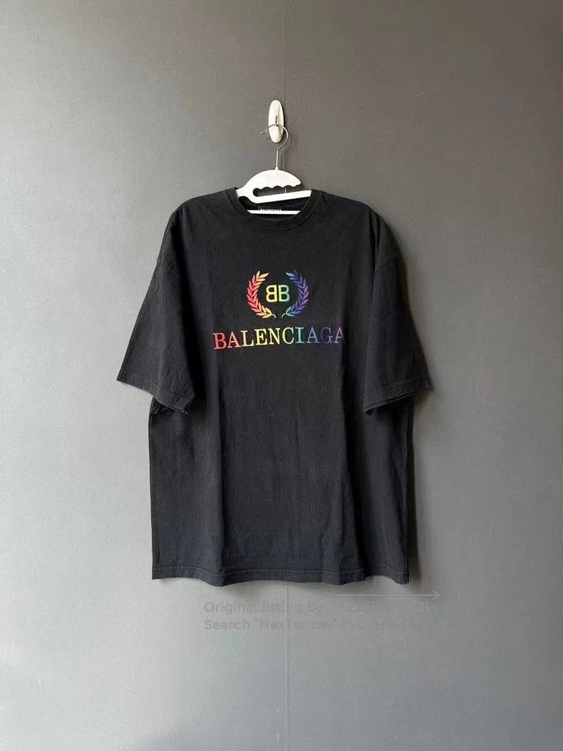 Balenciaga Balenciaga Rainbow Wheat Ear Short Sleeve. Size US XS / EU 42 / 0 - 1 Thumbnail