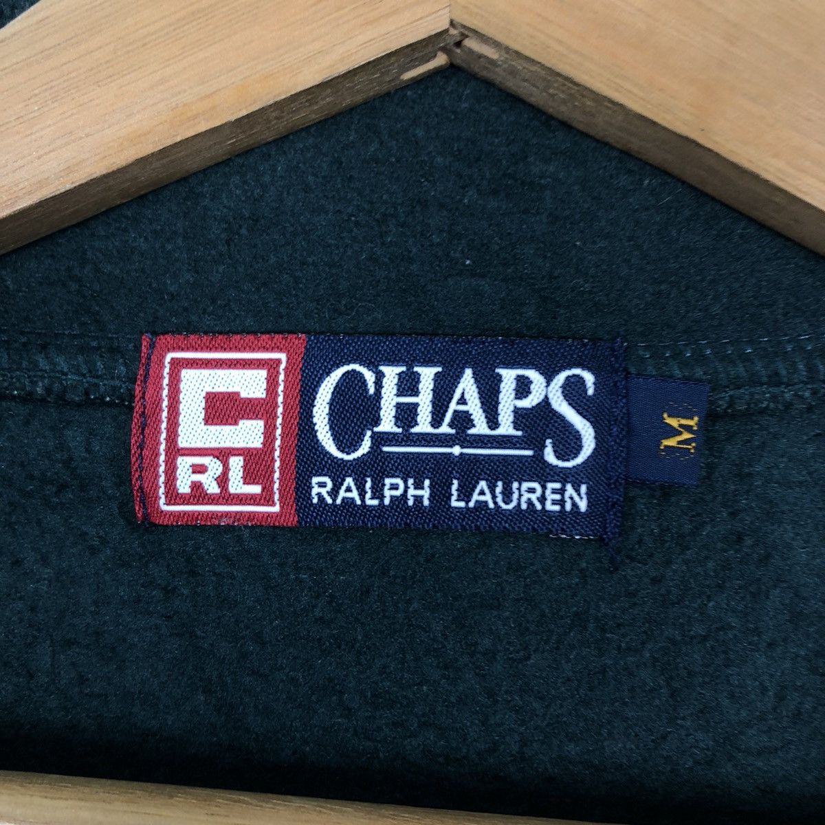 Chaps Ralph Lauren VINTAGE FLEECE JACKET ANORAK CHAPS RALPH LAUREN BIG LOGO Size US M / EU 48-50 / 2 - 10 Thumbnail
