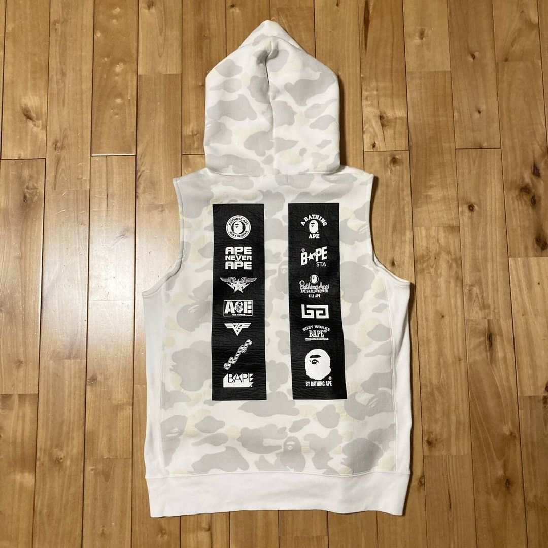 Bape 💫Glow in the dark💫 BAPE City Camo Pullover Hoodie Vest APE Size US M / EU 48-50 / 2 - 4 Thumbnail