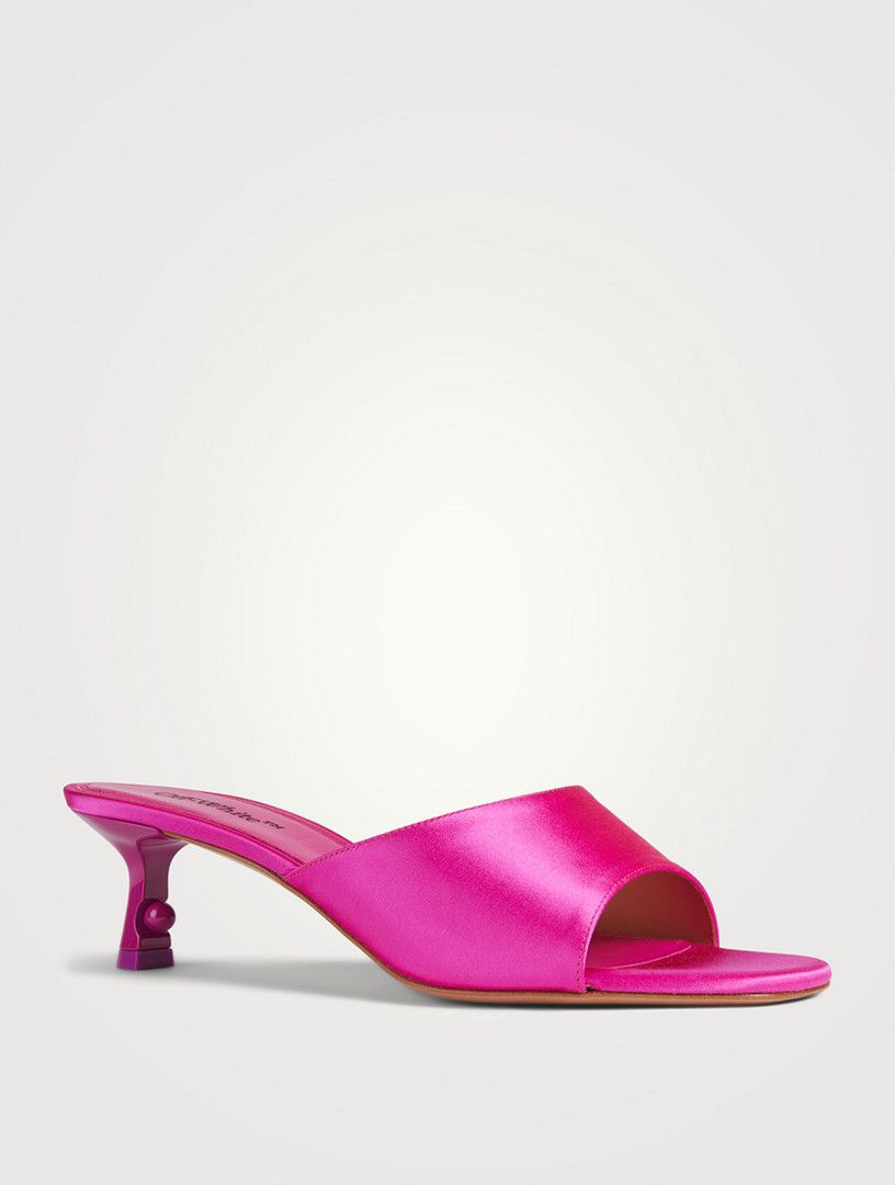 Off-White o1y1225 Mules in Fuchsia Size US 6 / IT 36 - 2 Thumbnail