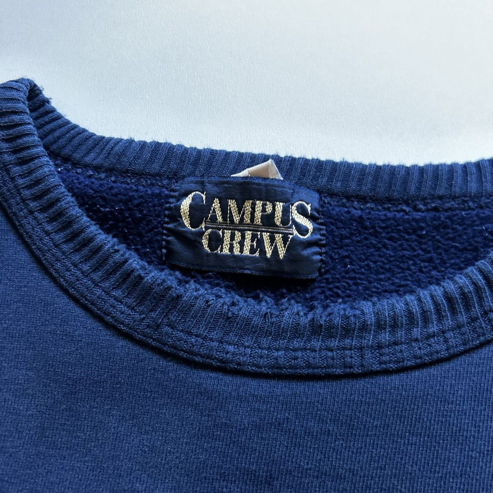NCAA Vintage 90s The University Of Michigan Crewneck XL USA NCAA Size US XL / EU 56 / 4 - 4 Thumbnail