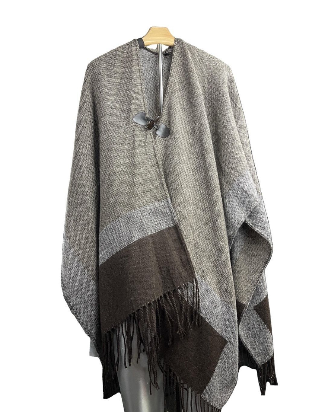 Jack & Jones Women's Jack & Missy Cape One Size Brown Size ONE SIZE - 4 Thumbnail