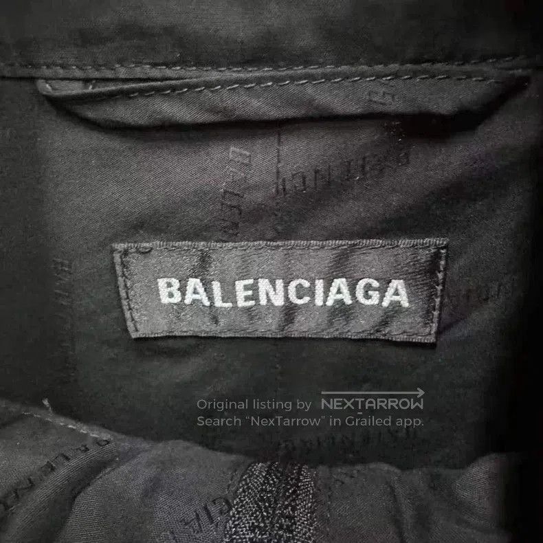Balenciaga Balenciaga Black White Windbreaker. Size US M / EU 48-50 / 2 - 2 Thumbnail