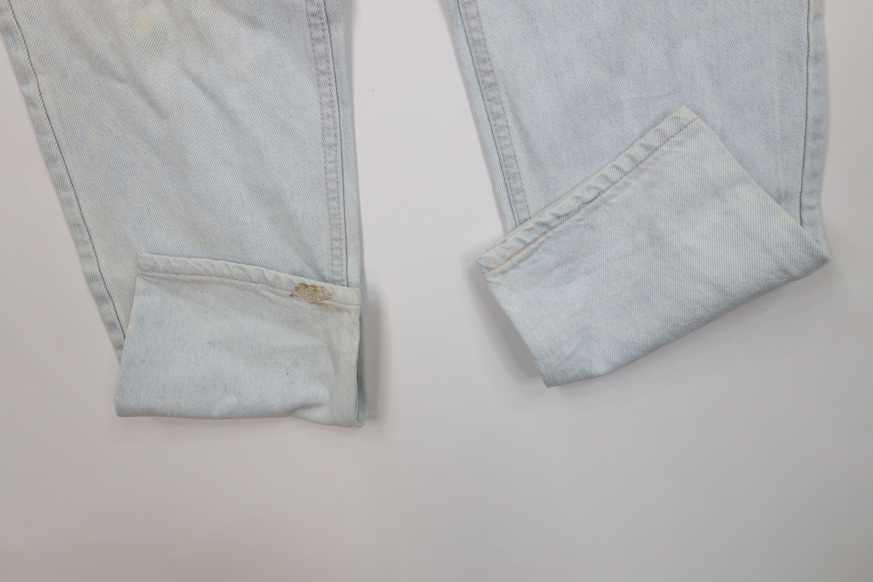 Levi's Vintage 80s Levis 550 Orange Tab Relaxed Fit Denim Jeans USA Size US 31 - 5 Thumbnail