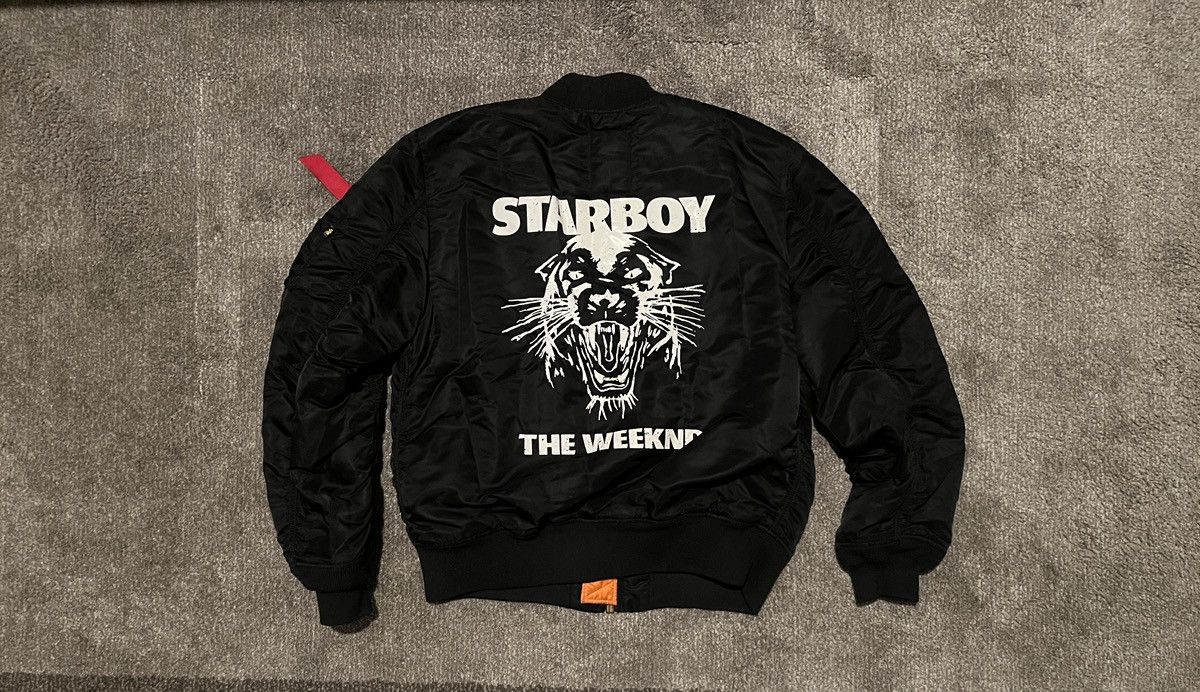 Alpha Industries Alpha Industries x STARBOY The Weeknd MA-1S Bomber Jacket Size US XL / EU 56 / 4 - 6 Thumbnail