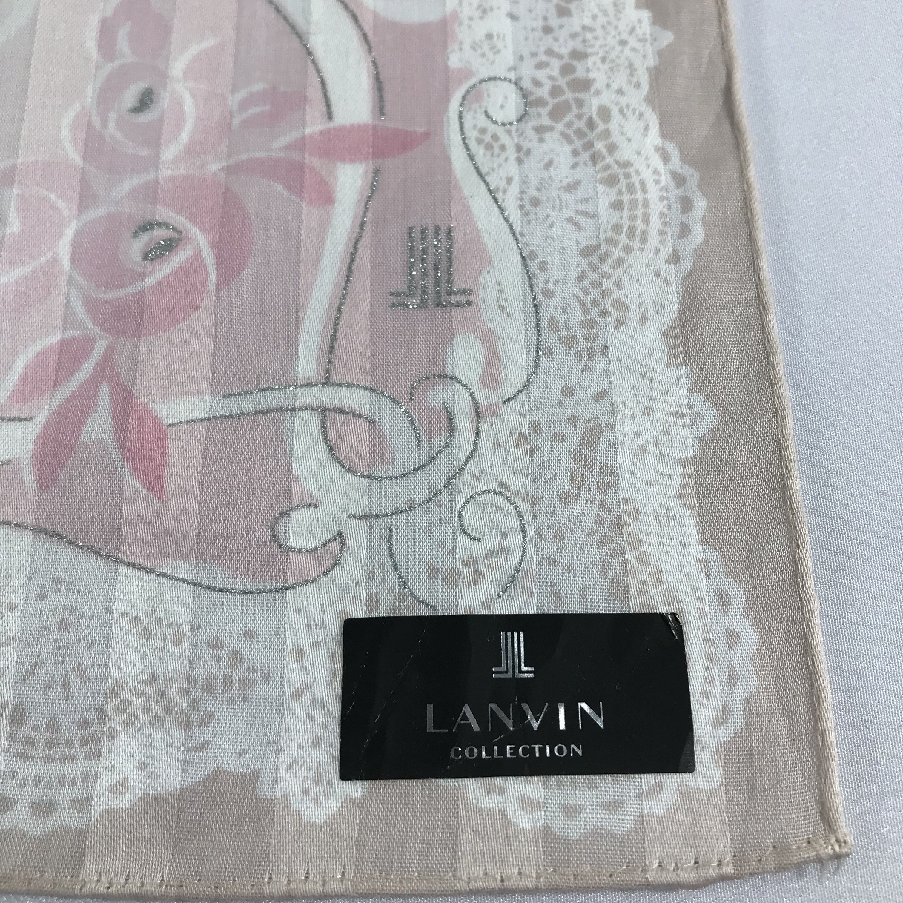 Lanvin Lanvin Handkerchief Neckerchief Bandana H1202 Size ONE SIZE - 3 Thumbnail