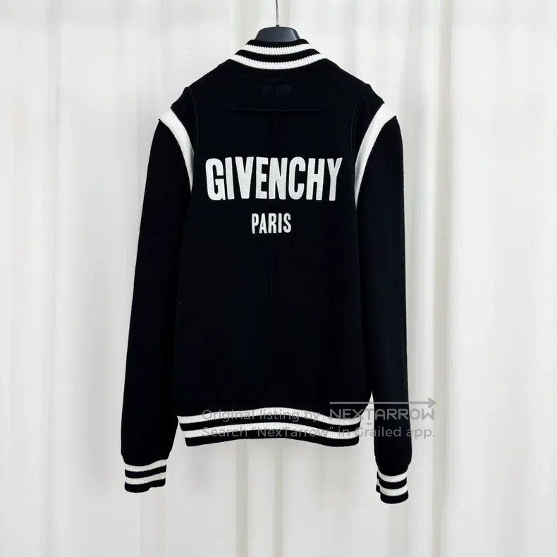 Givenchy Givenchy Embroidered Letter Black and White Wool Baseball Size US M / EU 48-50 / 2 - 2 Thumbnail