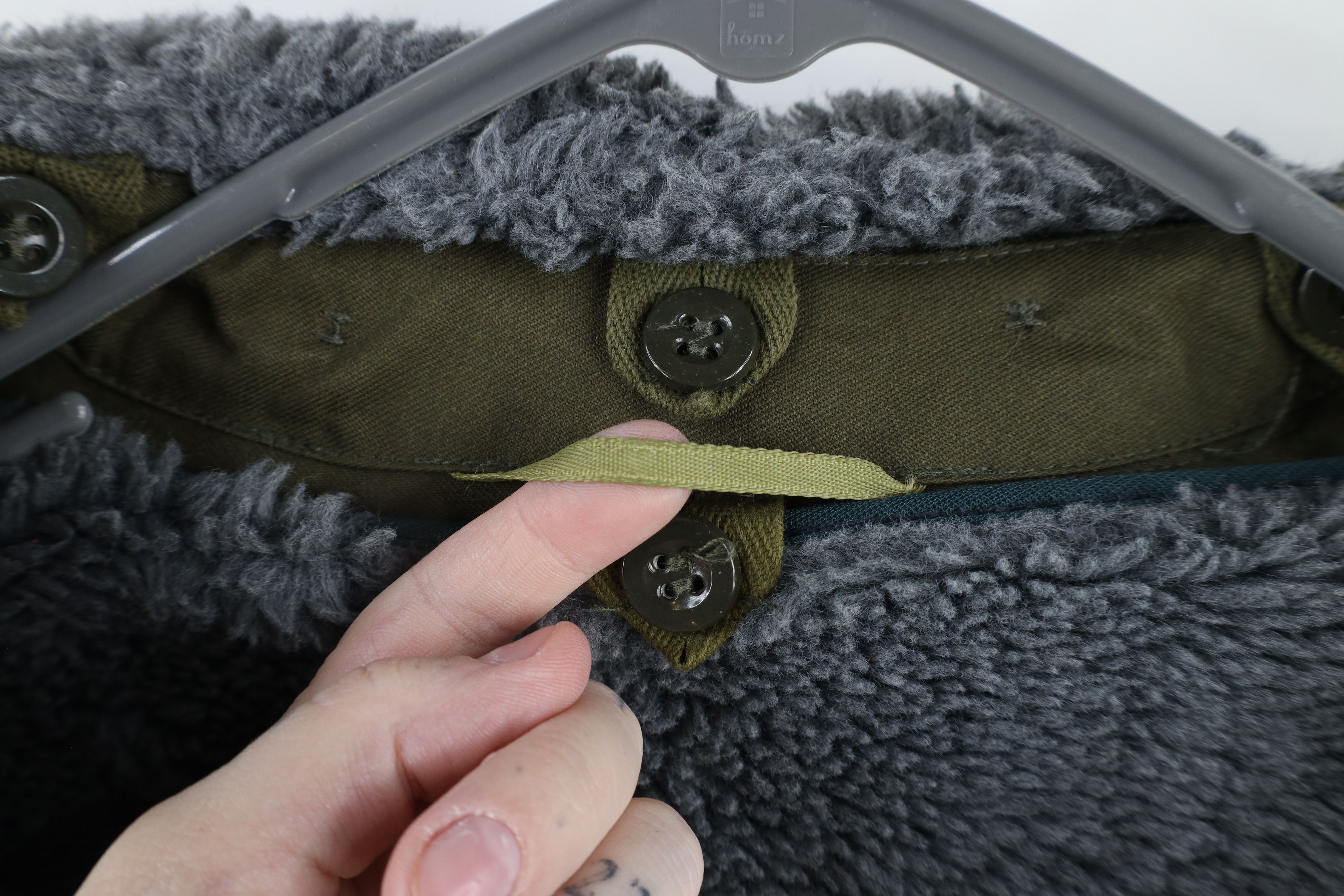 Vintage Vintage 90s Lined Field Combat Parka Jacket Coat Green Size US XL / EU 56 / 4 - 13 Thumbnail