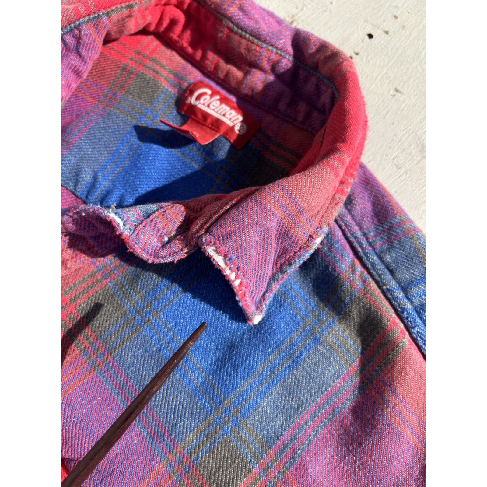 Etro Coleman Shirt Adult L Multicolor Plaid Flannel Button-Up 80s 90s PNW Retro Mens Size US L / EU 52-54 / 3 - 7 Thumbnail