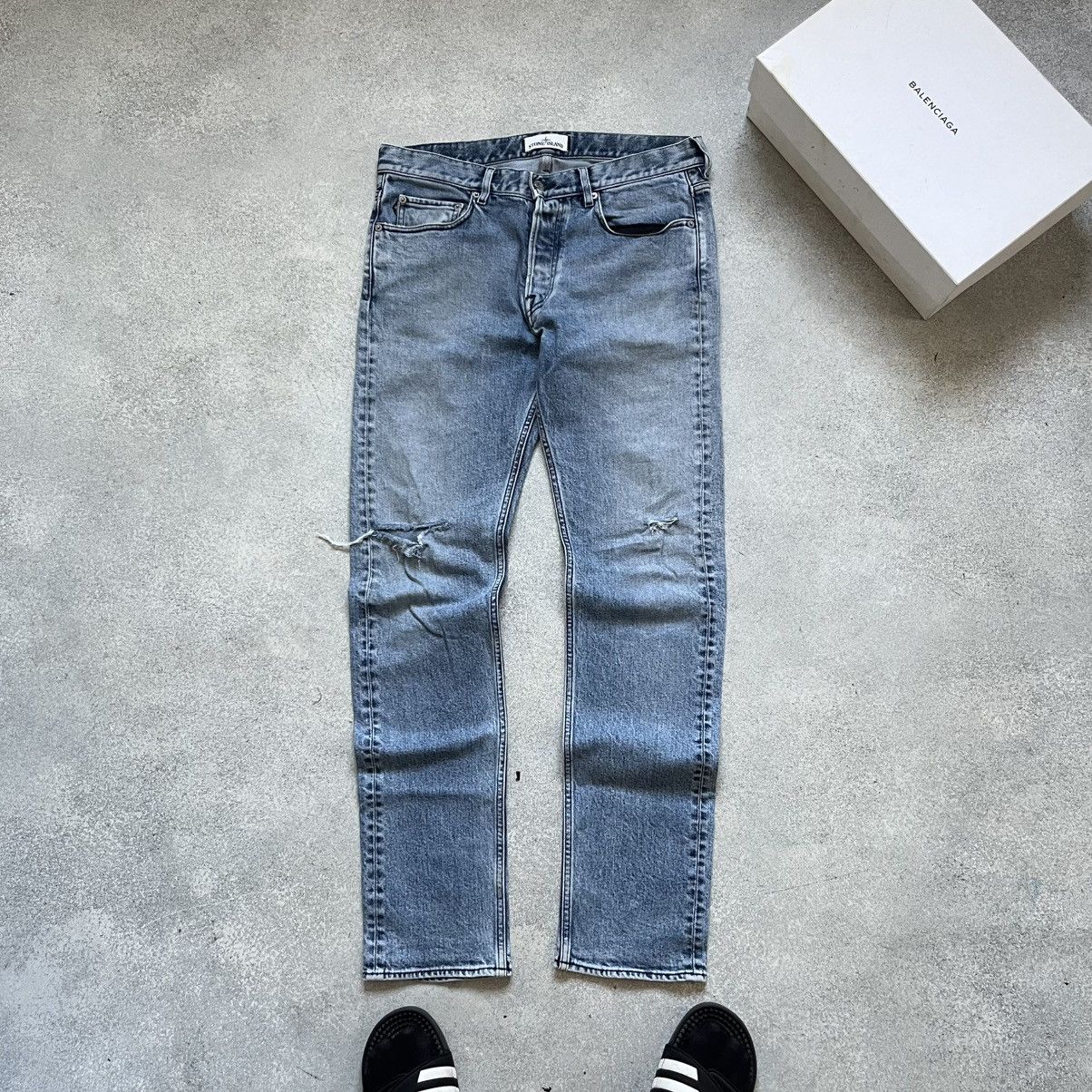 Stone Island Stone Island Jeans Denim Pants Vintage Logo y2k archive Size US 32 / EU 48 - 7 Thumbnail