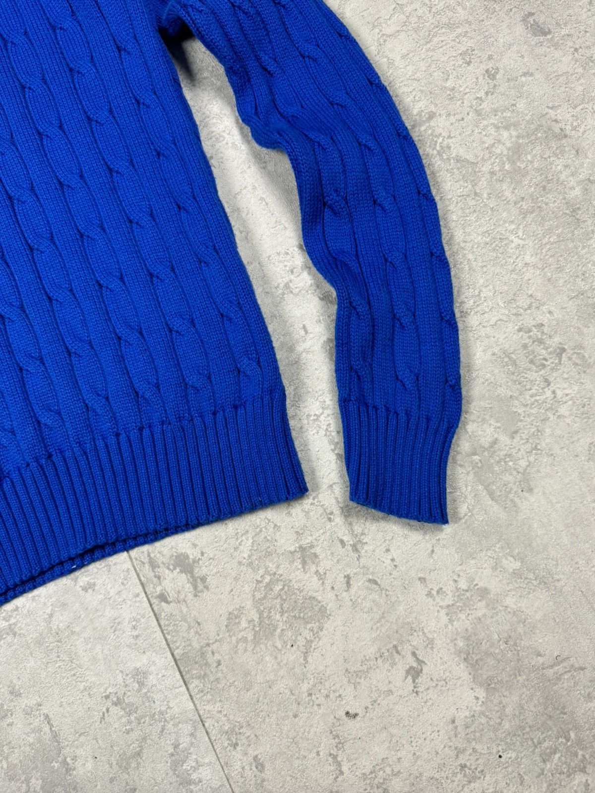 Polo Ralph Lauren Polo Ralph Lauren Women Cable Knit Sweater Crew Neck Size L Size L / US 10 / IT 46 - 6 Thumbnail