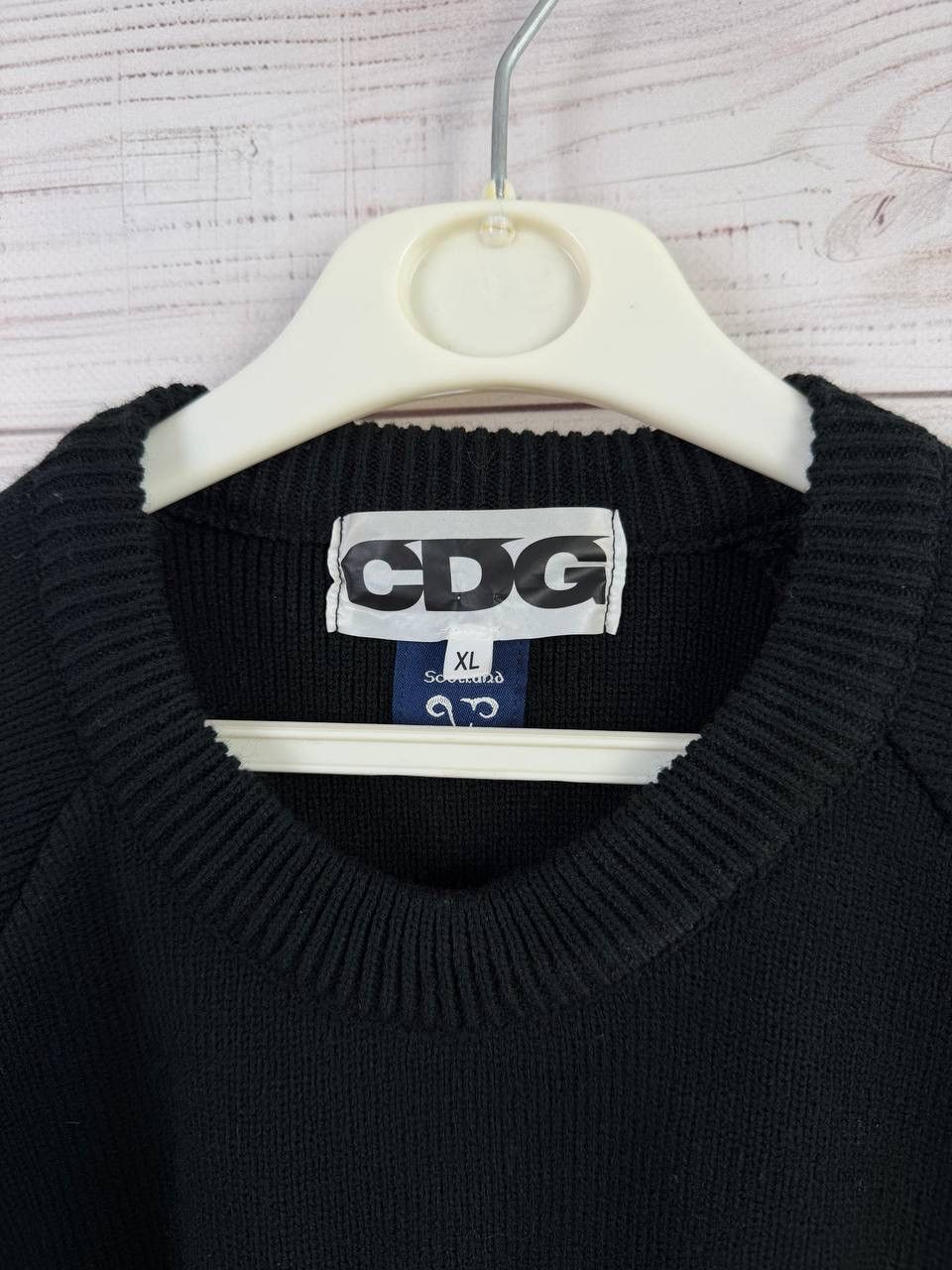 Comme des Garcons Vintage 90’s Comme Des Garcons Sweatshirt Size US XL / EU 56 / 4 - 6 Thumbnail
