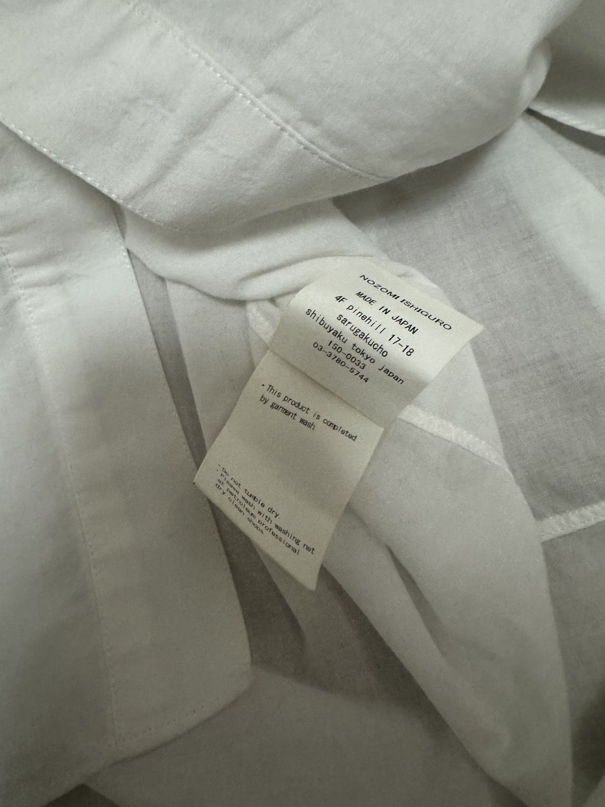 Nozomi Ishiguro NOZOMI ISHIGURO L/S Shirt Size US M / EU 48-50 / 2 - 7 Thumbnail