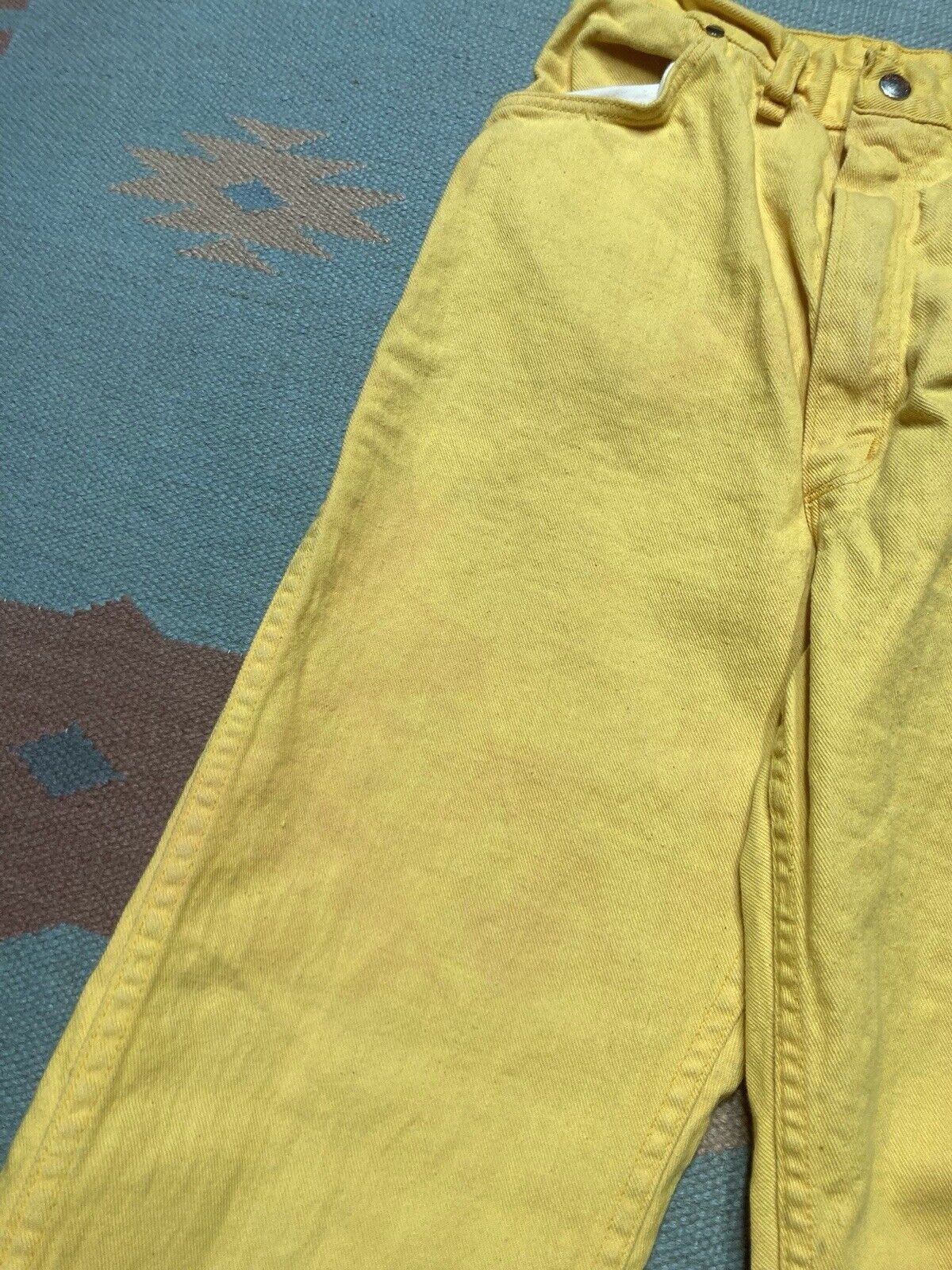 Vintage × Wrangler VTG 60s wrangler misses jeans straight leg women’s 15/16 Size 26" / US 2 / IT 38 - 7 Thumbnail
