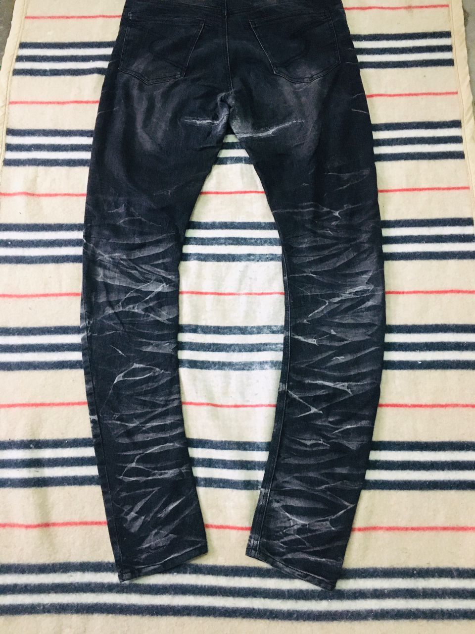 Hysteric Glamour Hot Item 🔴 A07 Semantic Design Banana Curve Strecth Jeans Size US 34 / EU 50 - 17 Thumbnail