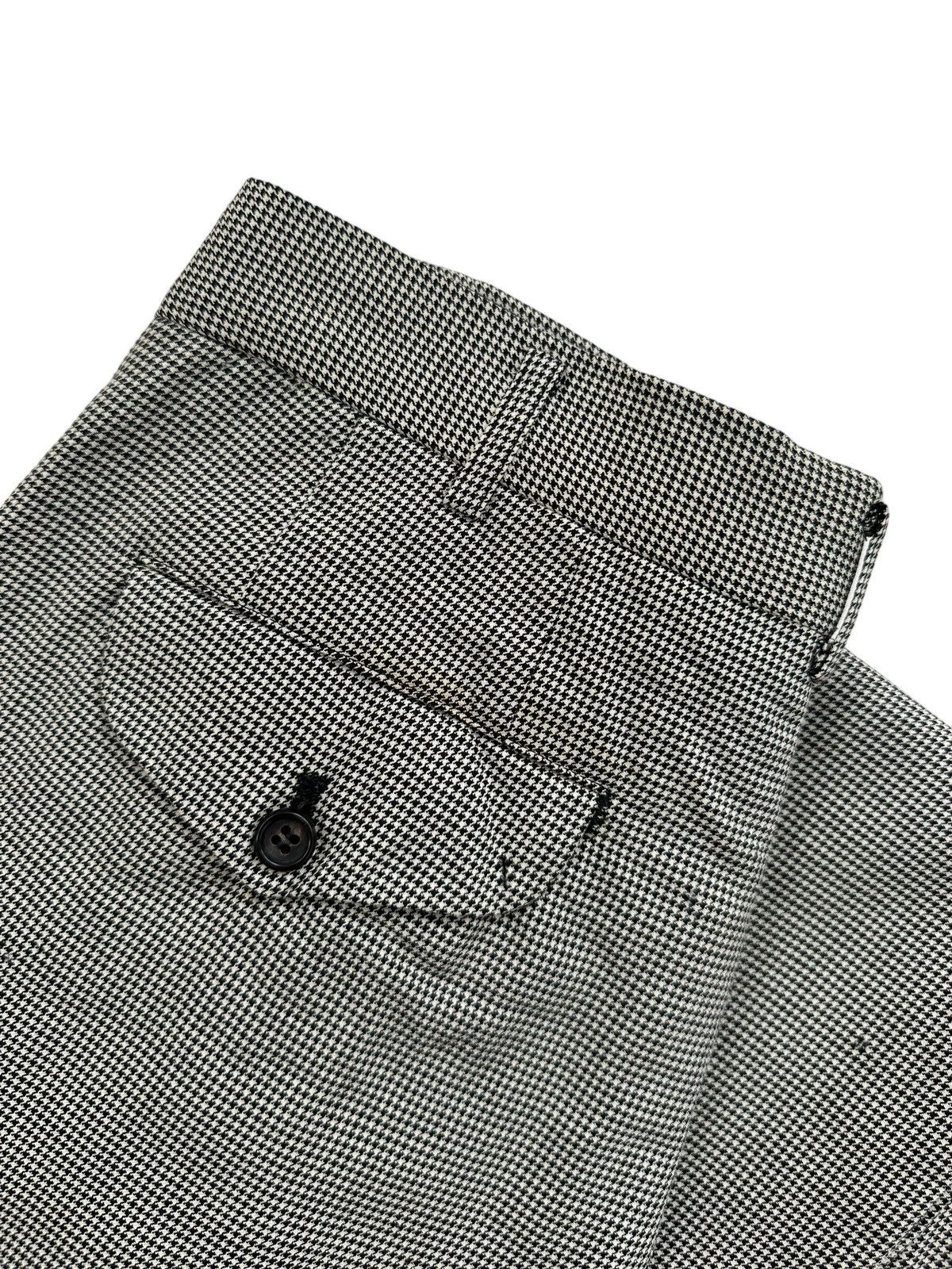 Comme des Garcons Comme des Garçons Homme Plus AW1991 Houndstooth Wool Trouser Size US 28 / EU 44 - 2 Thumbnail