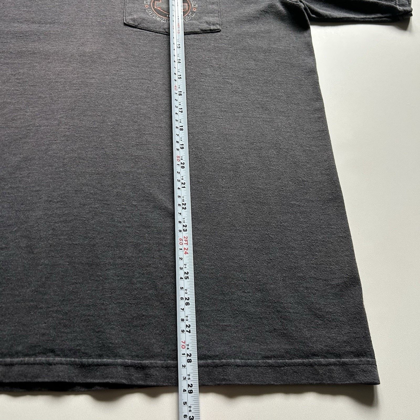 Harley Davidson Vintage Harley Davidson Pocket Shirt XL Y2K Motorcycle Faded Size US XL / EU 56 / 4 - 6 Thumbnail