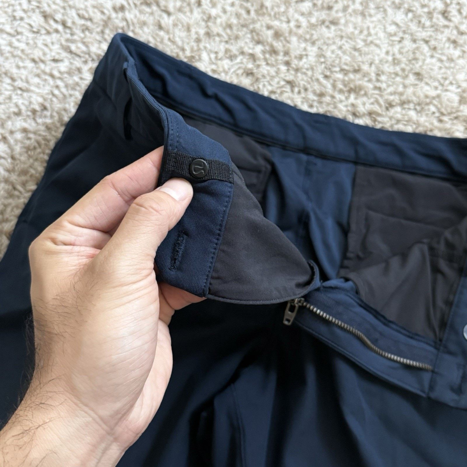 Lululemon LuluLemon ABC Pants Dark Navy Blue Performance Athletic 32 Size US 32 / EU 48 - 3 Thumbnail