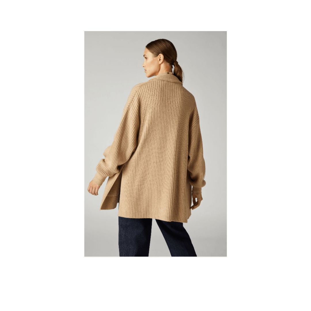 Loro Piana o1srvl11e1224 Mellbreak Cardigan in Camel Size S / US 4 / IT 40 - 4 Thumbnail